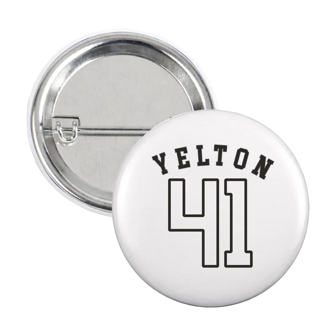 Game Day Button — Shirsey Arch in White