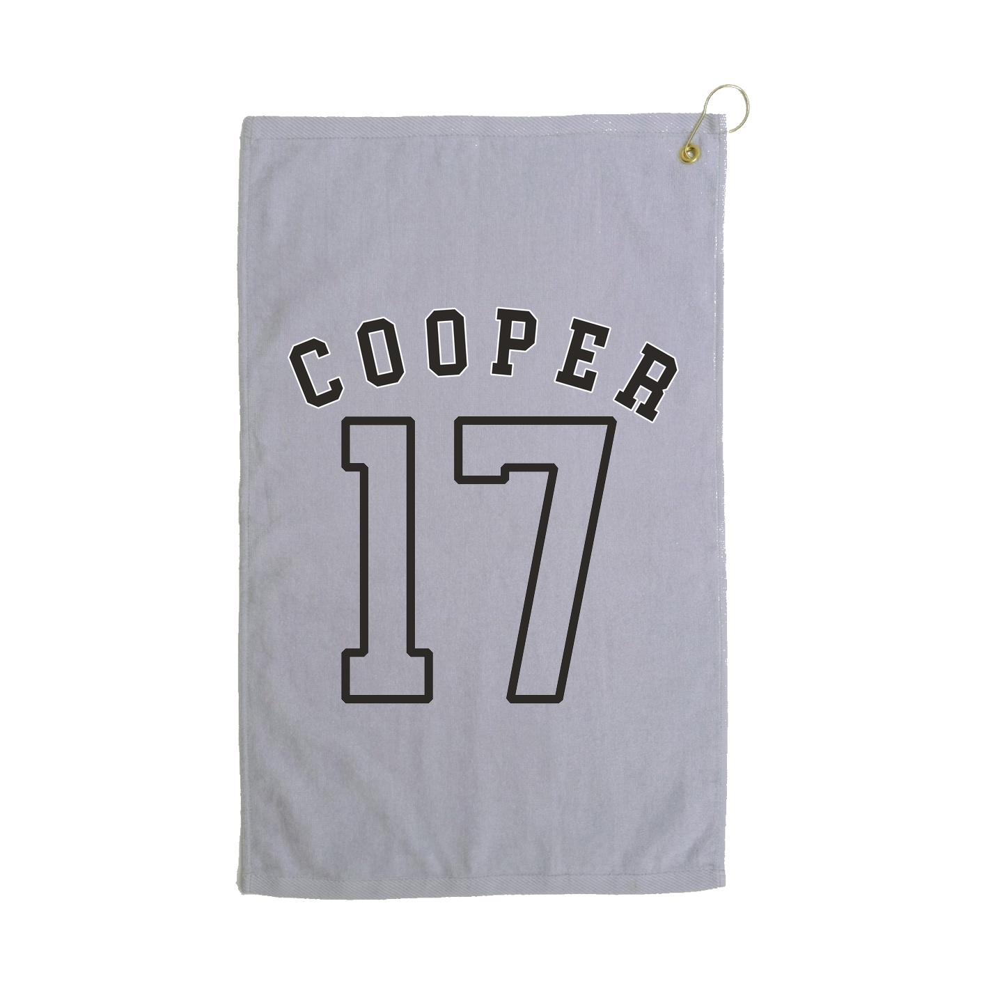 Golf Towel — Shirsey Arch in Grey