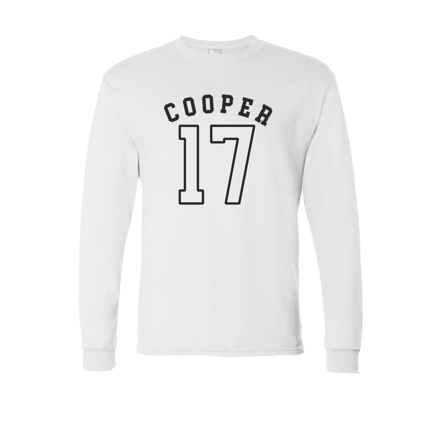Long Sleeve Tee — Shirsey Arch in White