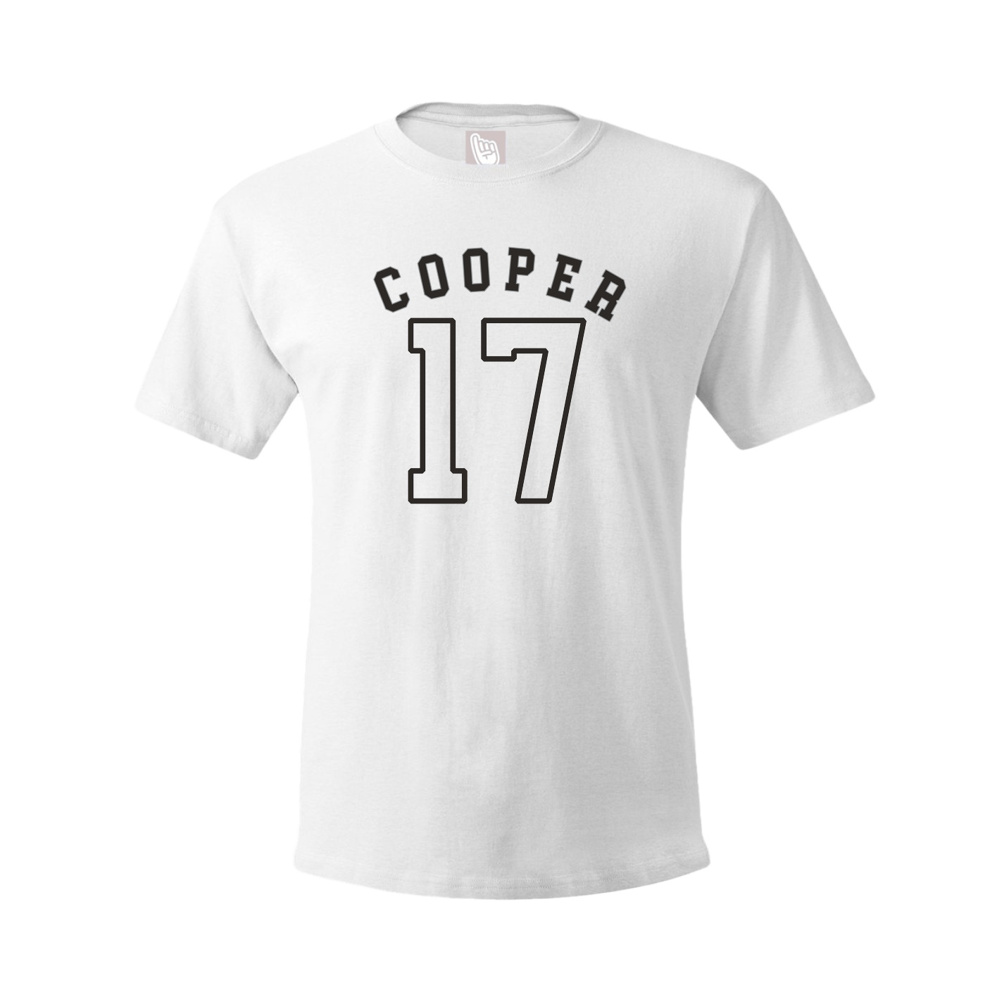 Youth Tee — Shirsey Arch in White