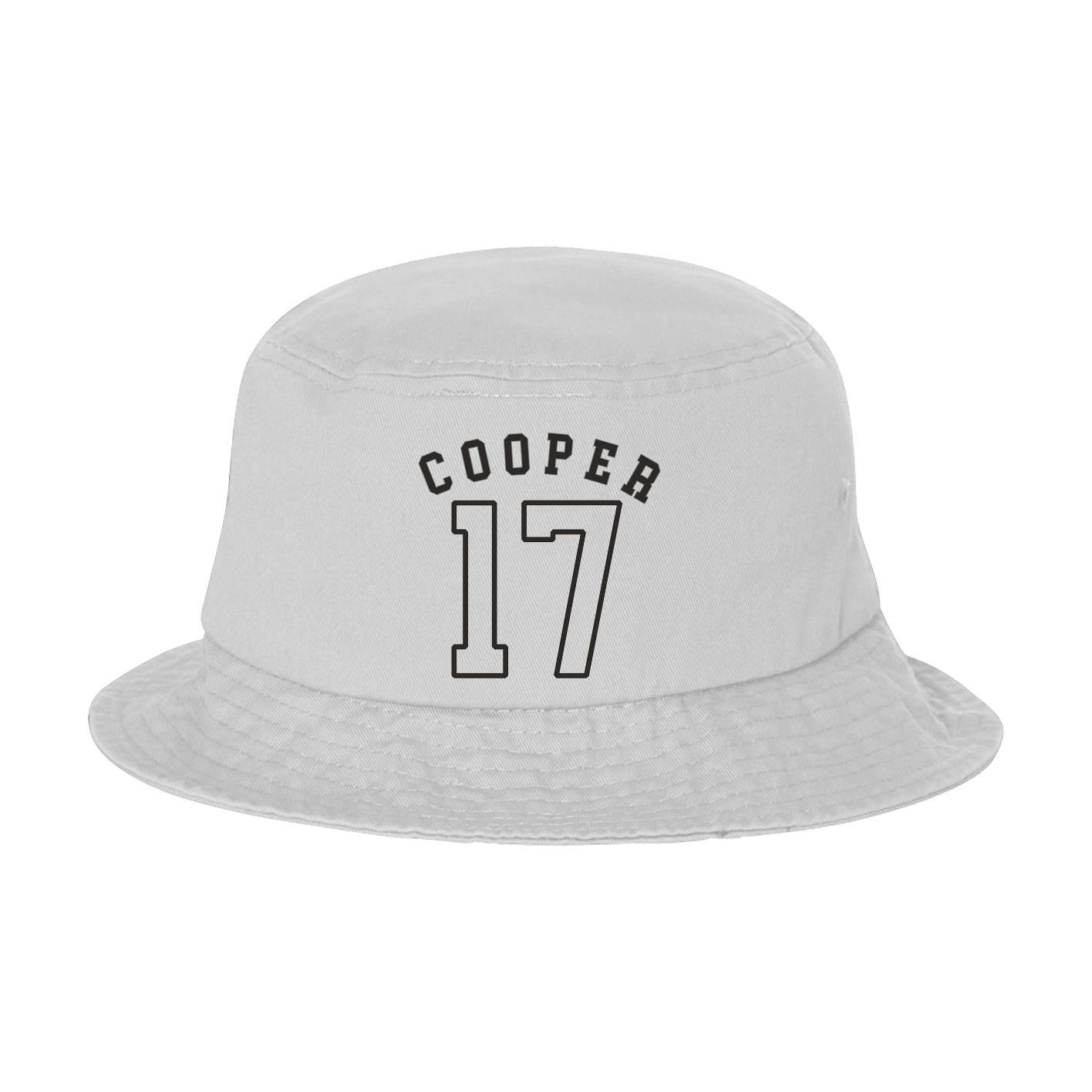 Bucket Cap — Shirsey Arch in White