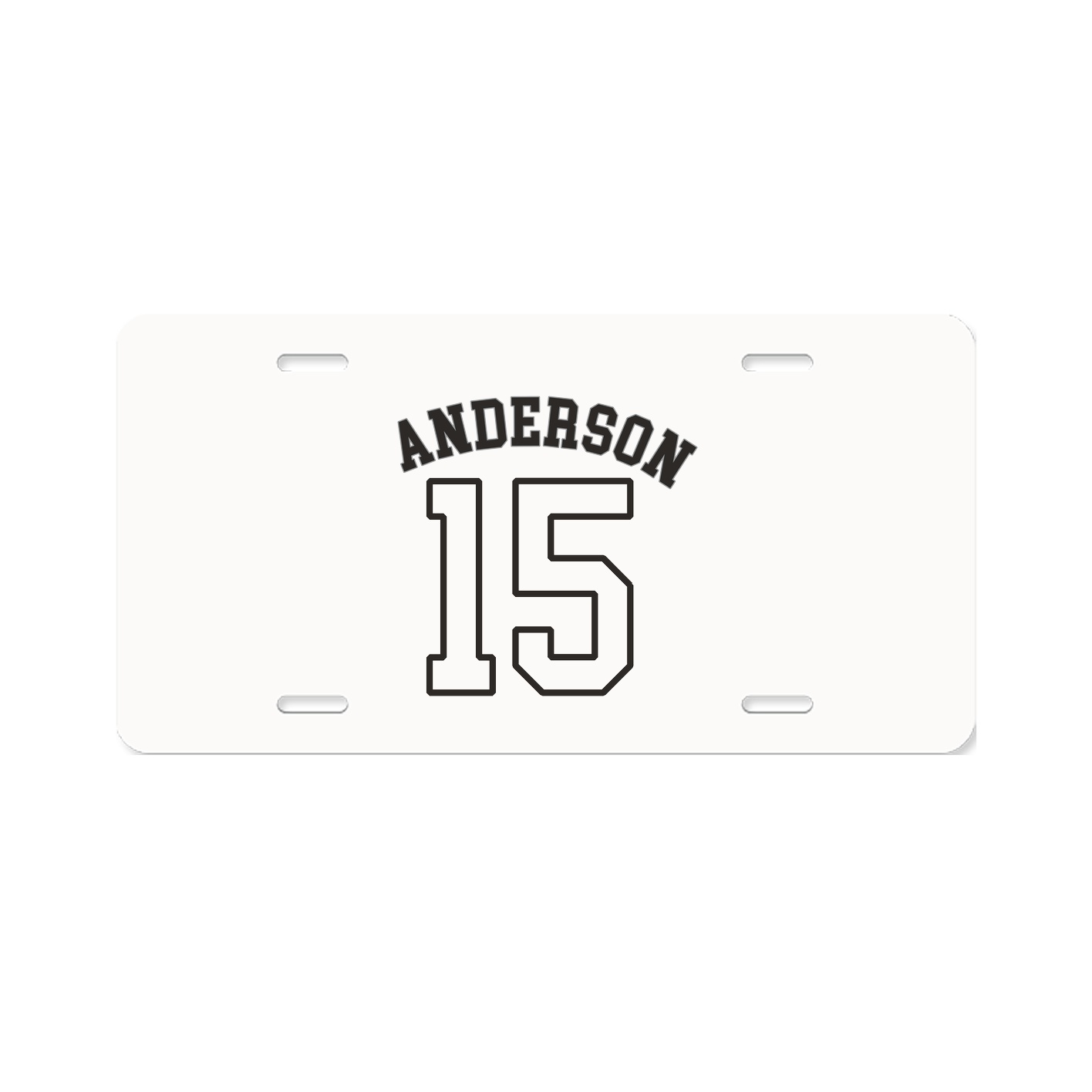 License Plate — Shirsey Arch in Classic
