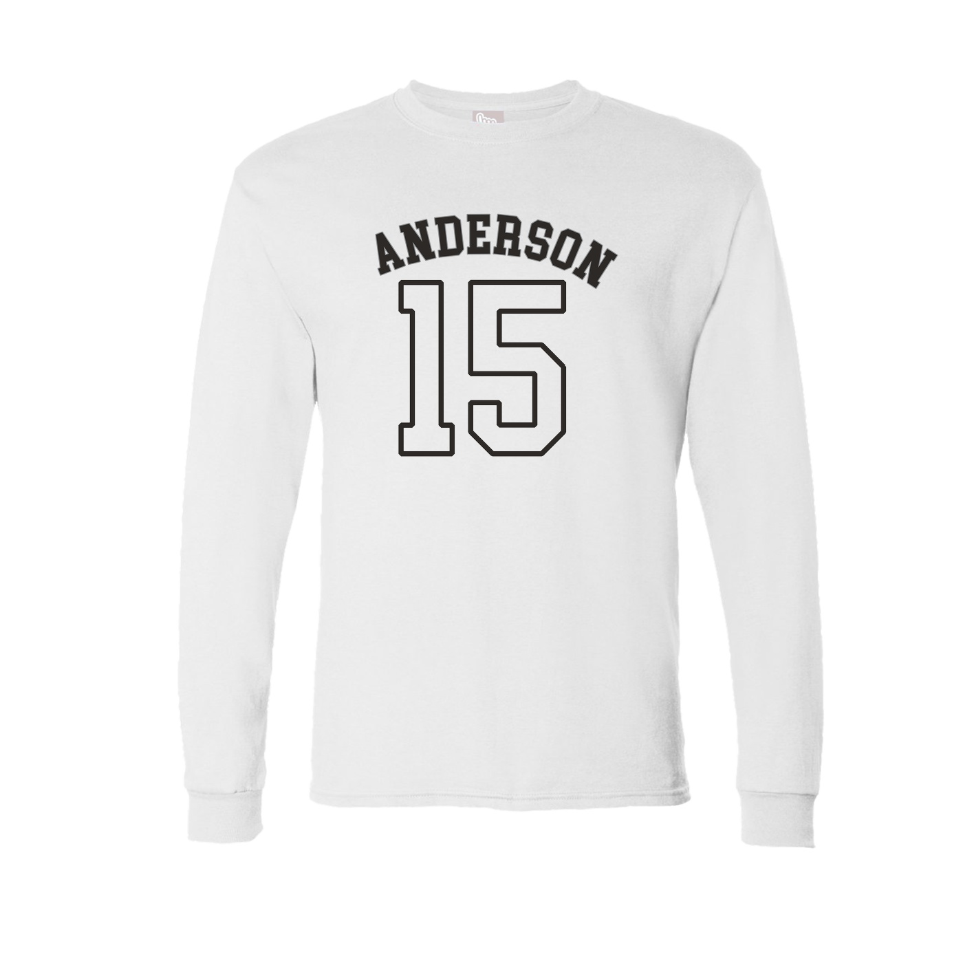 Long Sleeve Tee — Shirsey Arch in White
