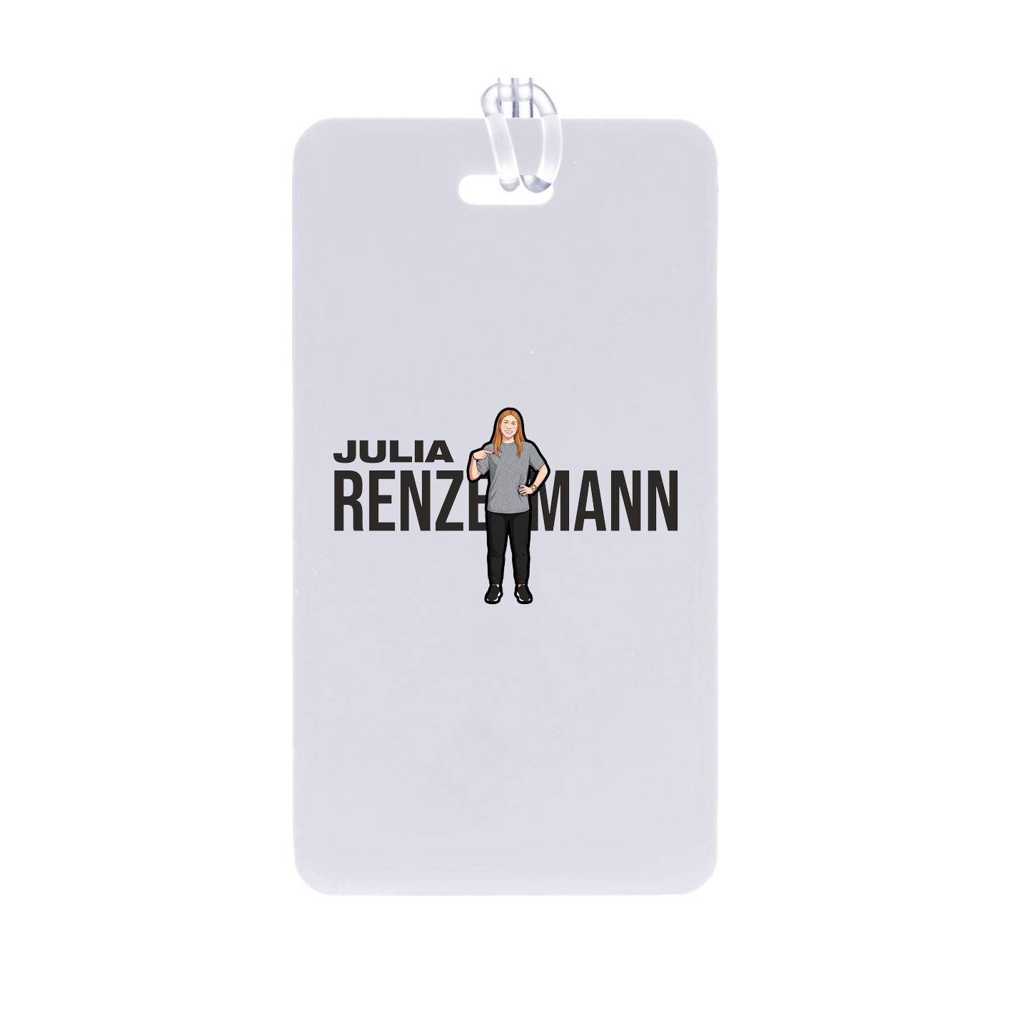 Bag Tag — Player Name in Classic