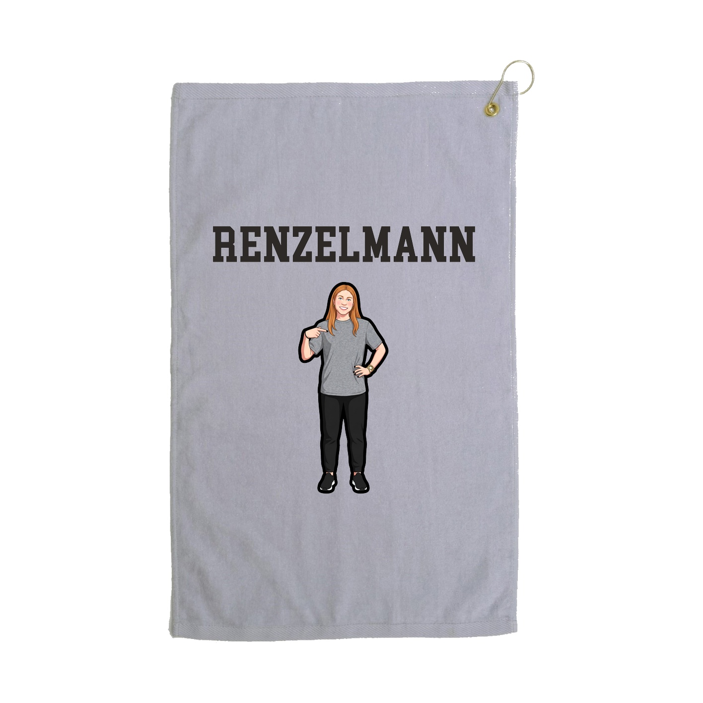 Golf Towel — Shirsey in Grey