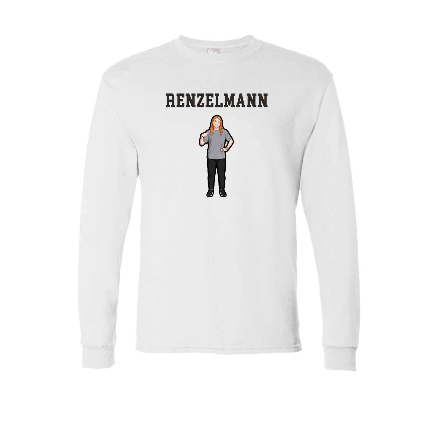Long Sleeve Tee — Shirsey in White
