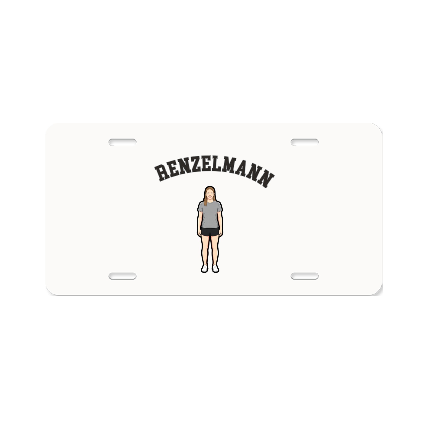 License Plate — Shirsey Arch in Classic