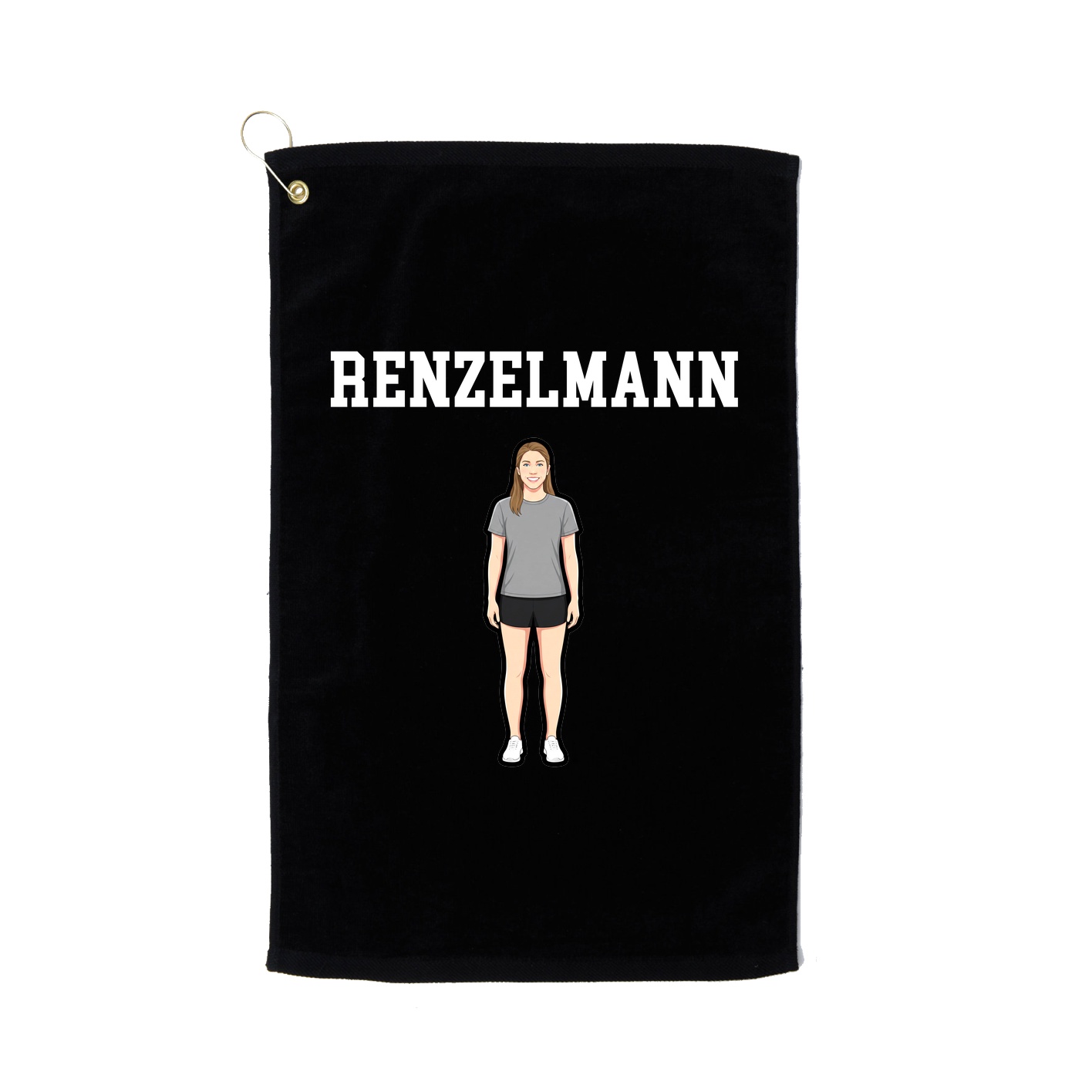 Golf Towel — Shirsey in Black
