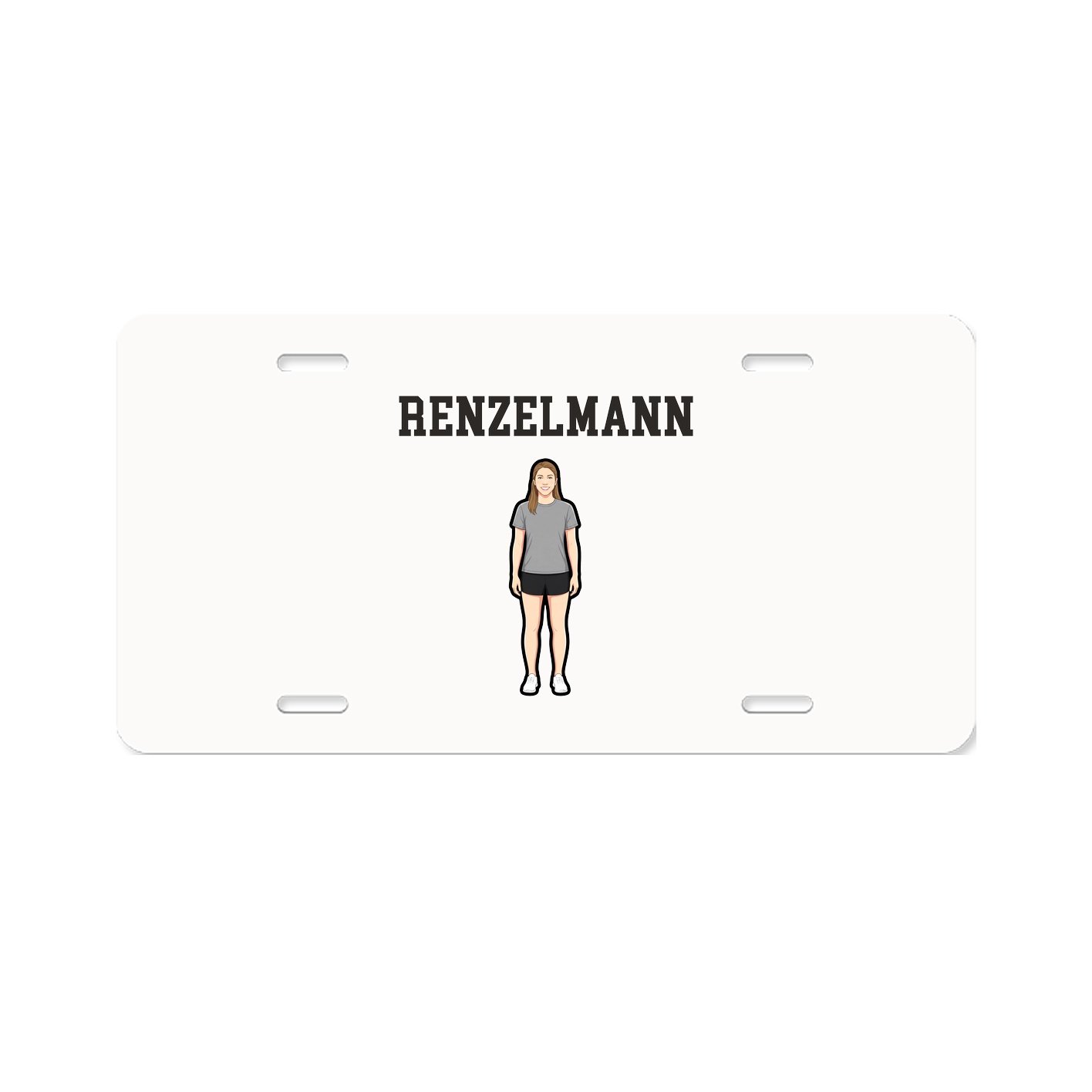 License Plate — Shirsey in Classic