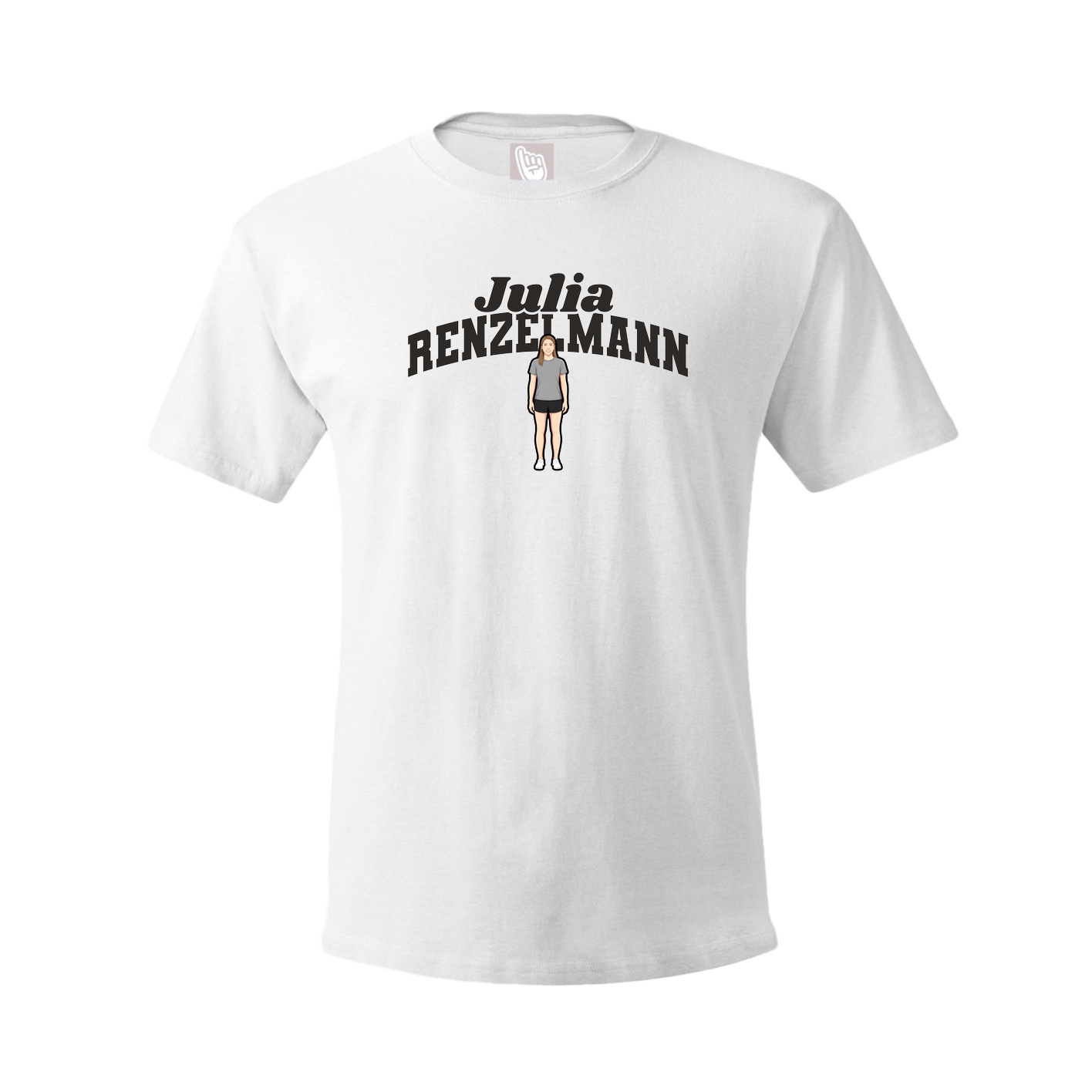 Tee — Signature Arch in White