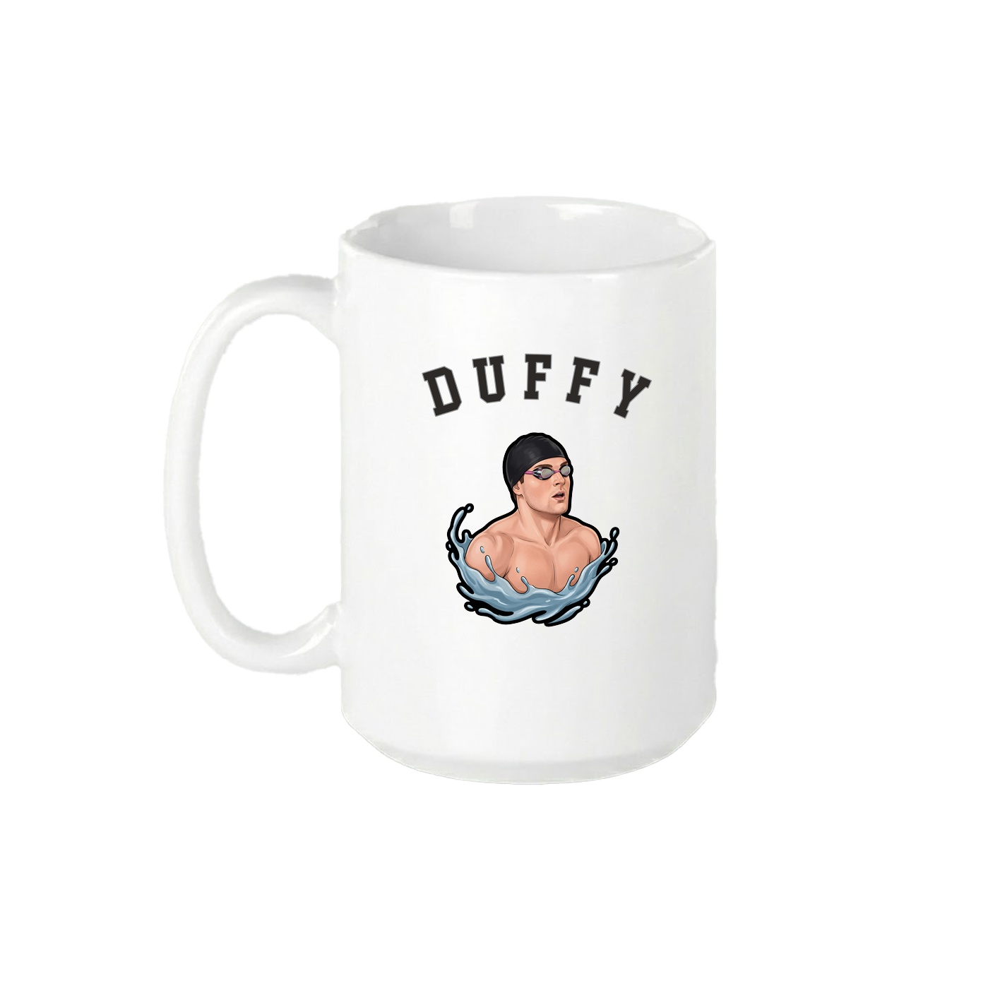15oz Coffee Mug — Shirsey Arch in White