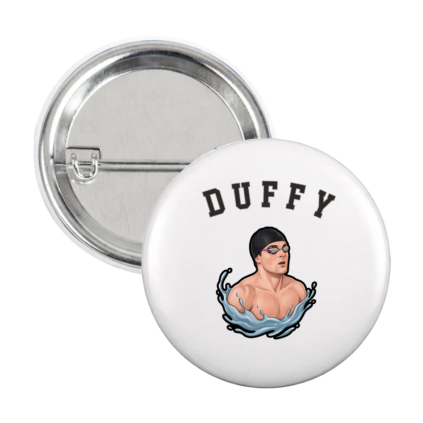Game Day Button — Shirsey Arch in White