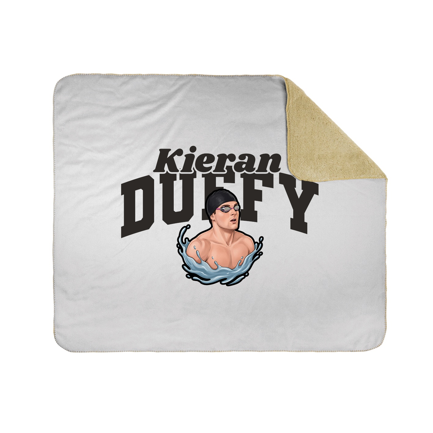 Throw Blanket — Signature Arch in White