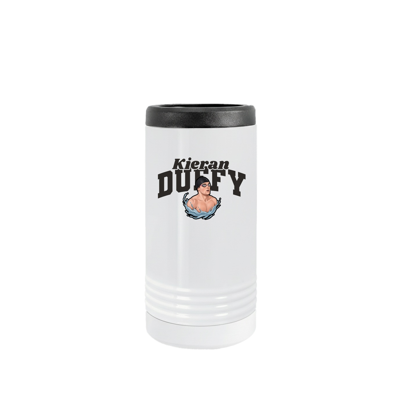 Slim Beverage Holder — Signature Arch in White