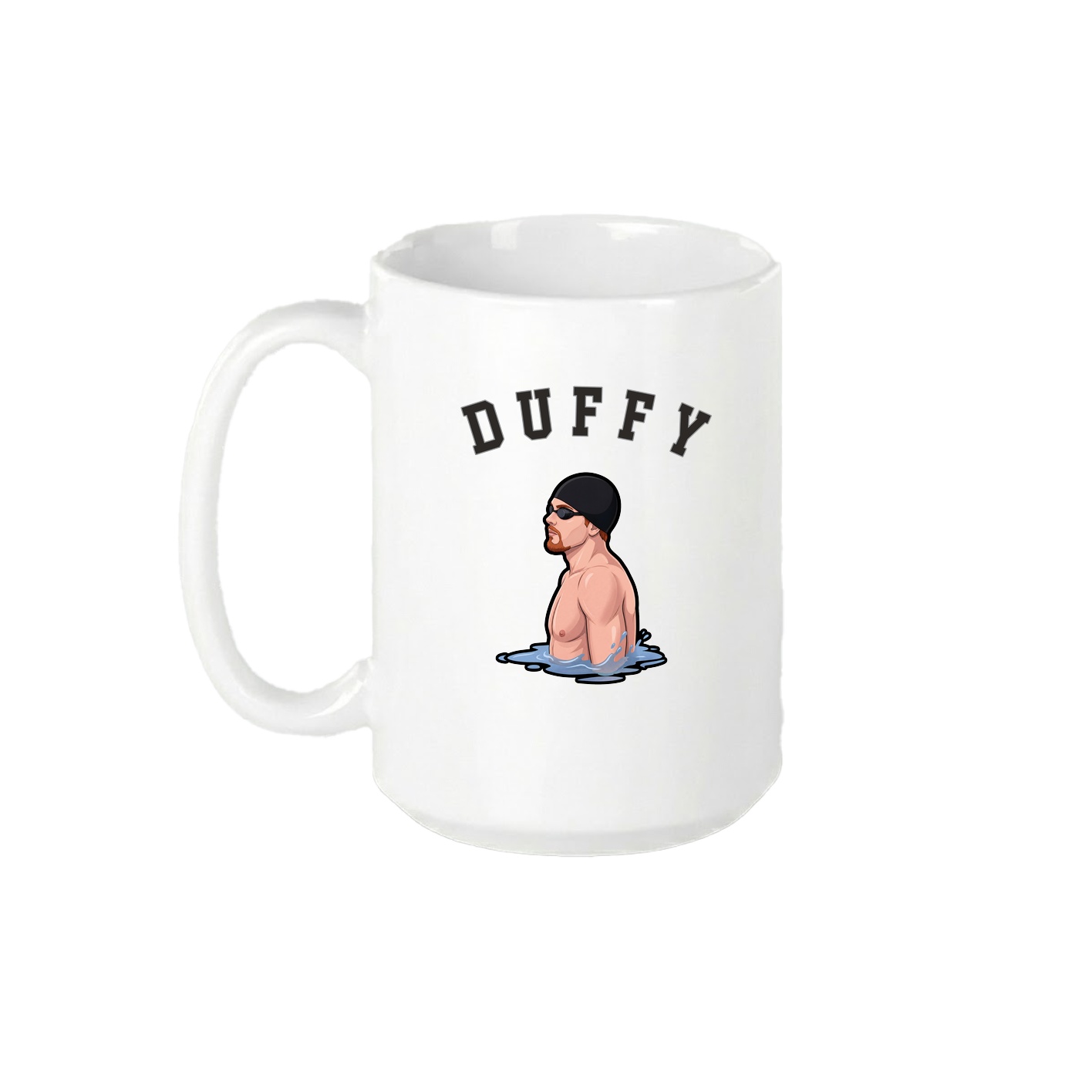15oz Coffee Mug — Shirsey Arch in White