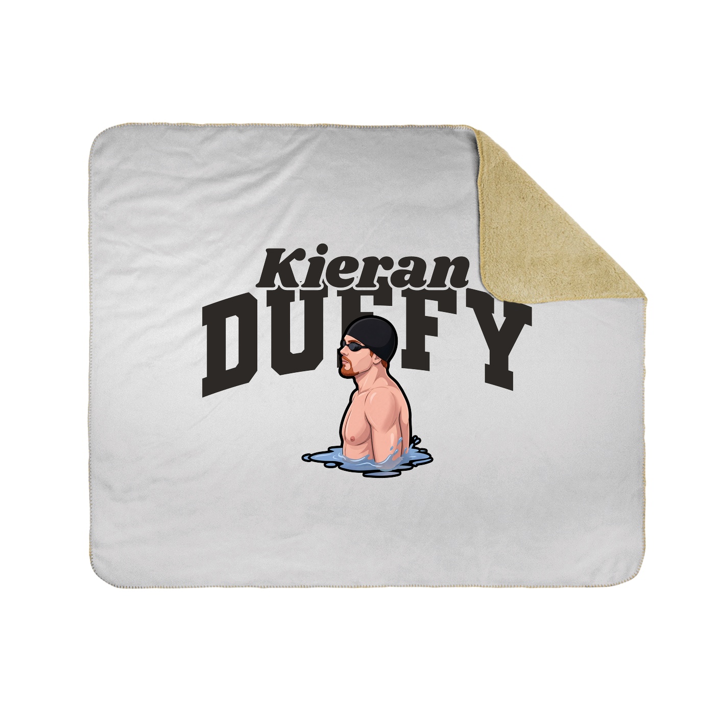 Throw Blanket — Signature Arch in White
