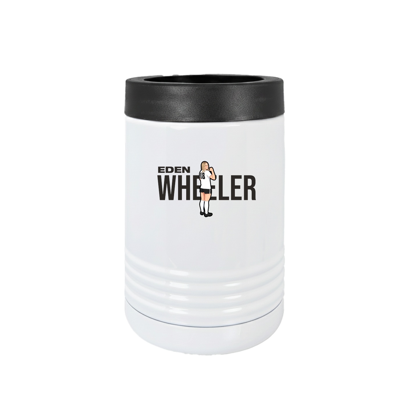 Beverage Holder — Player Name in White