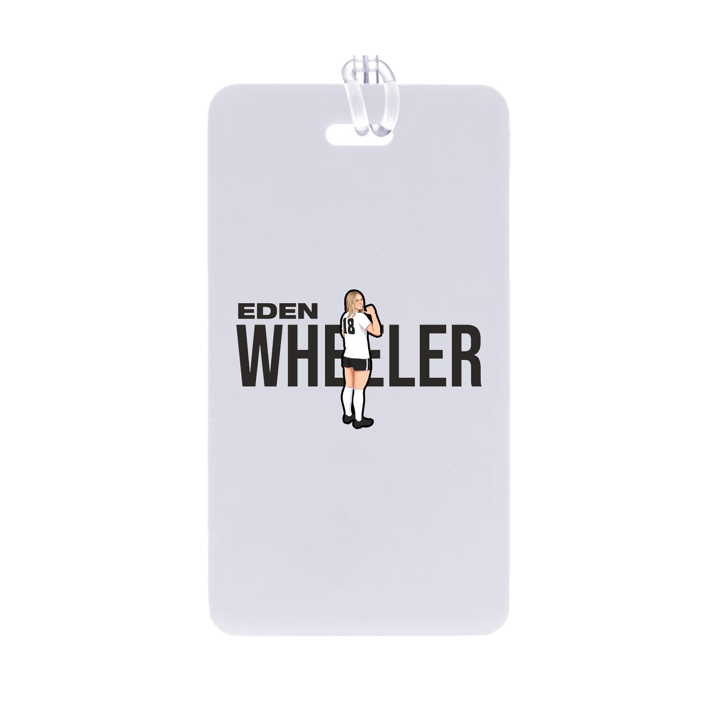 Bag Tag — Player Name in Classic