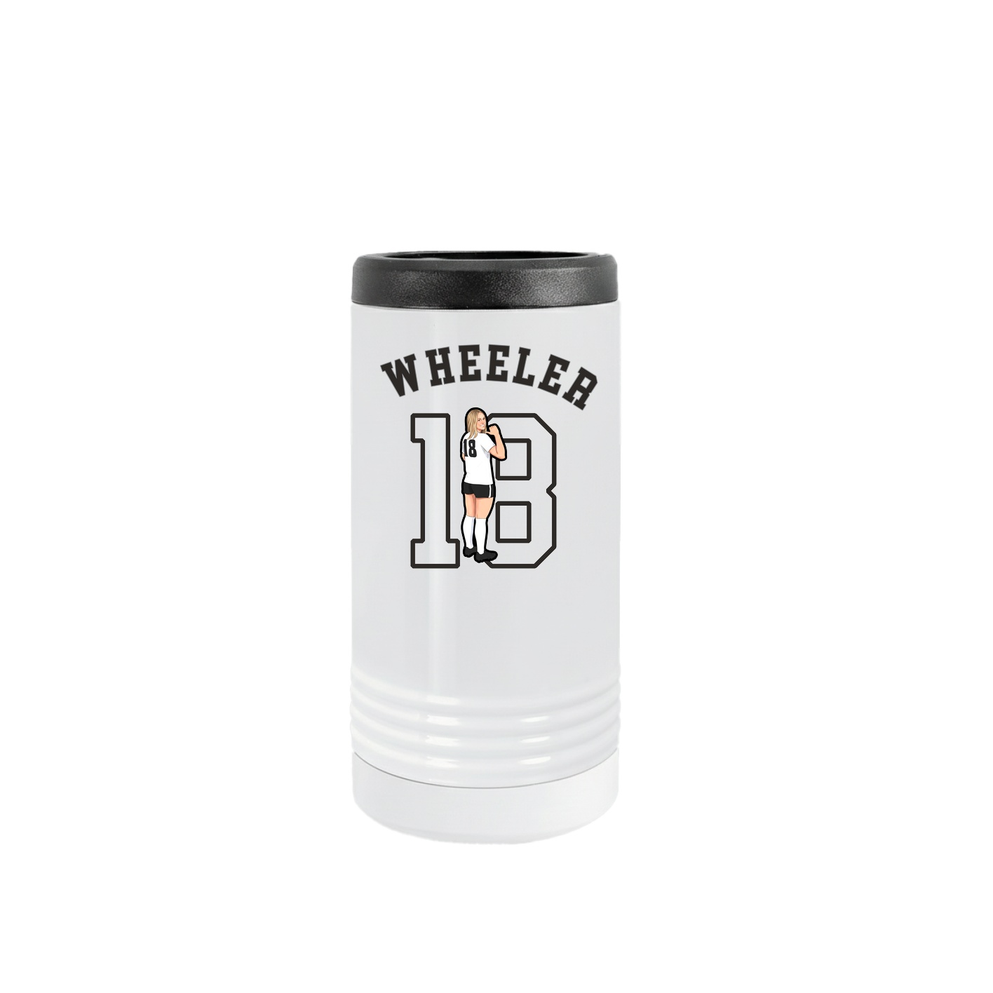 Slim Beverage Holder — Shirsey Arch in White