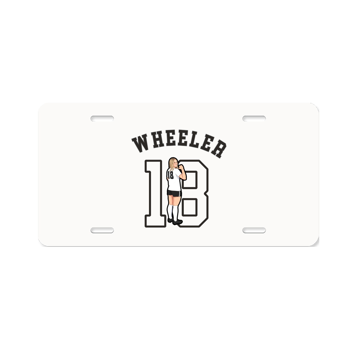 License Plate — Shirsey Arch in Classic