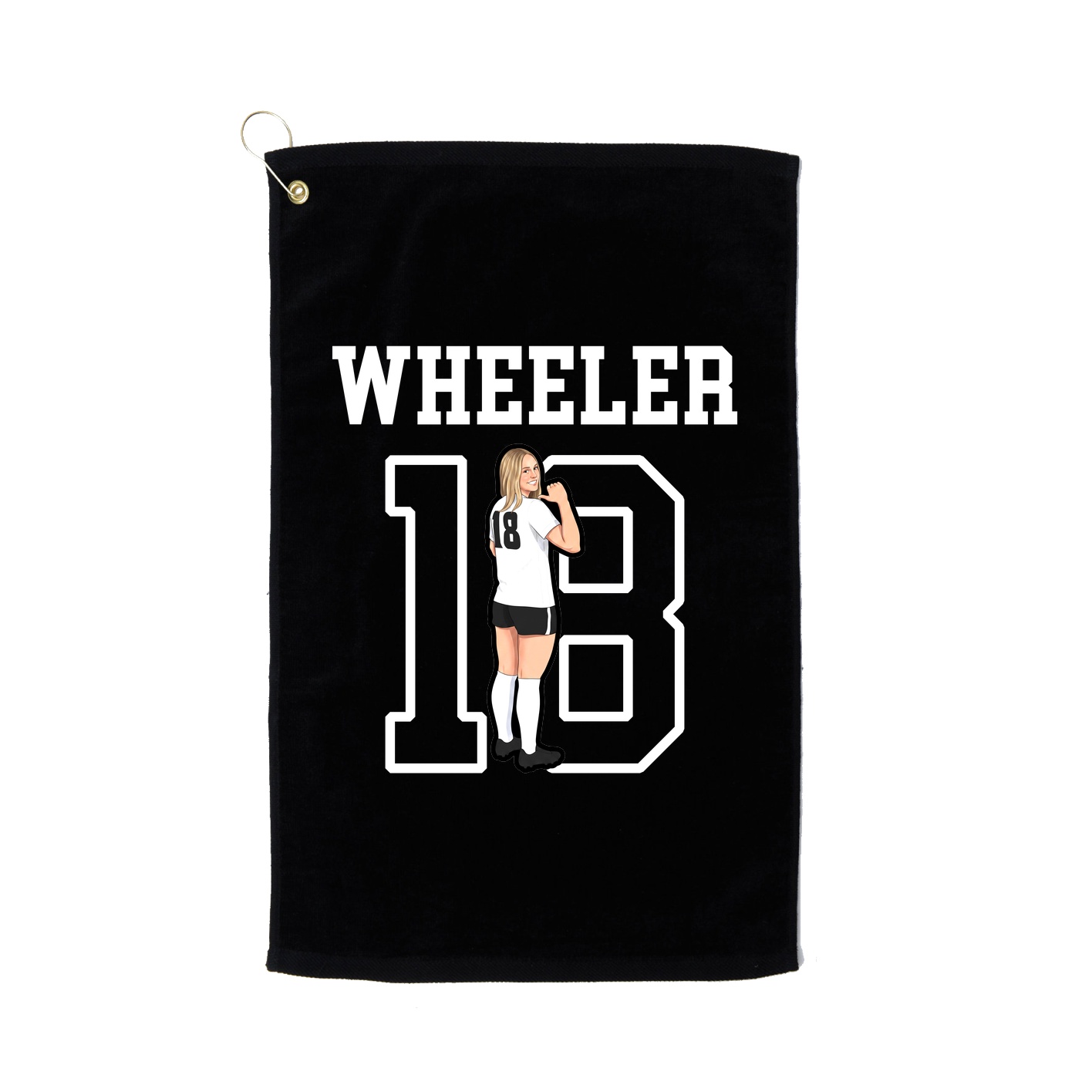 Golf Towel — Shirsey in Black