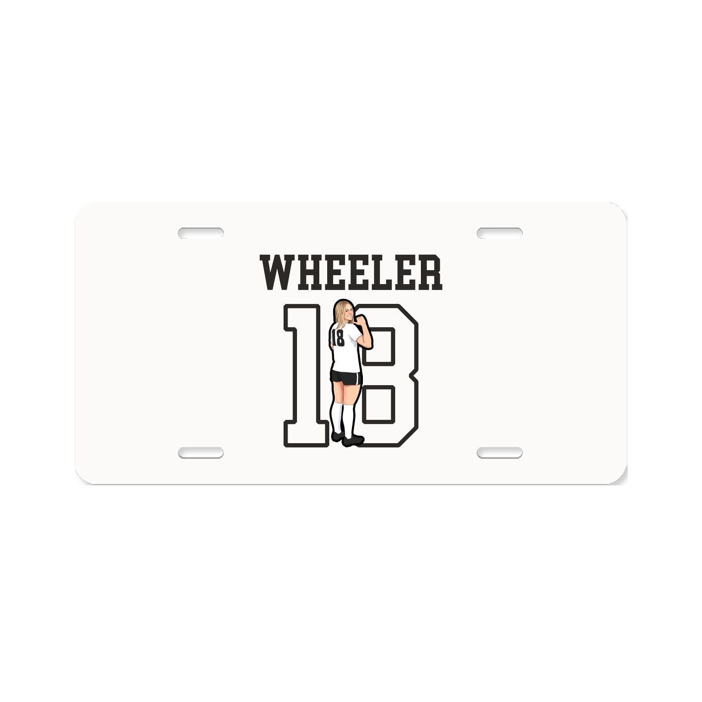License Plate — Shirsey in Classic