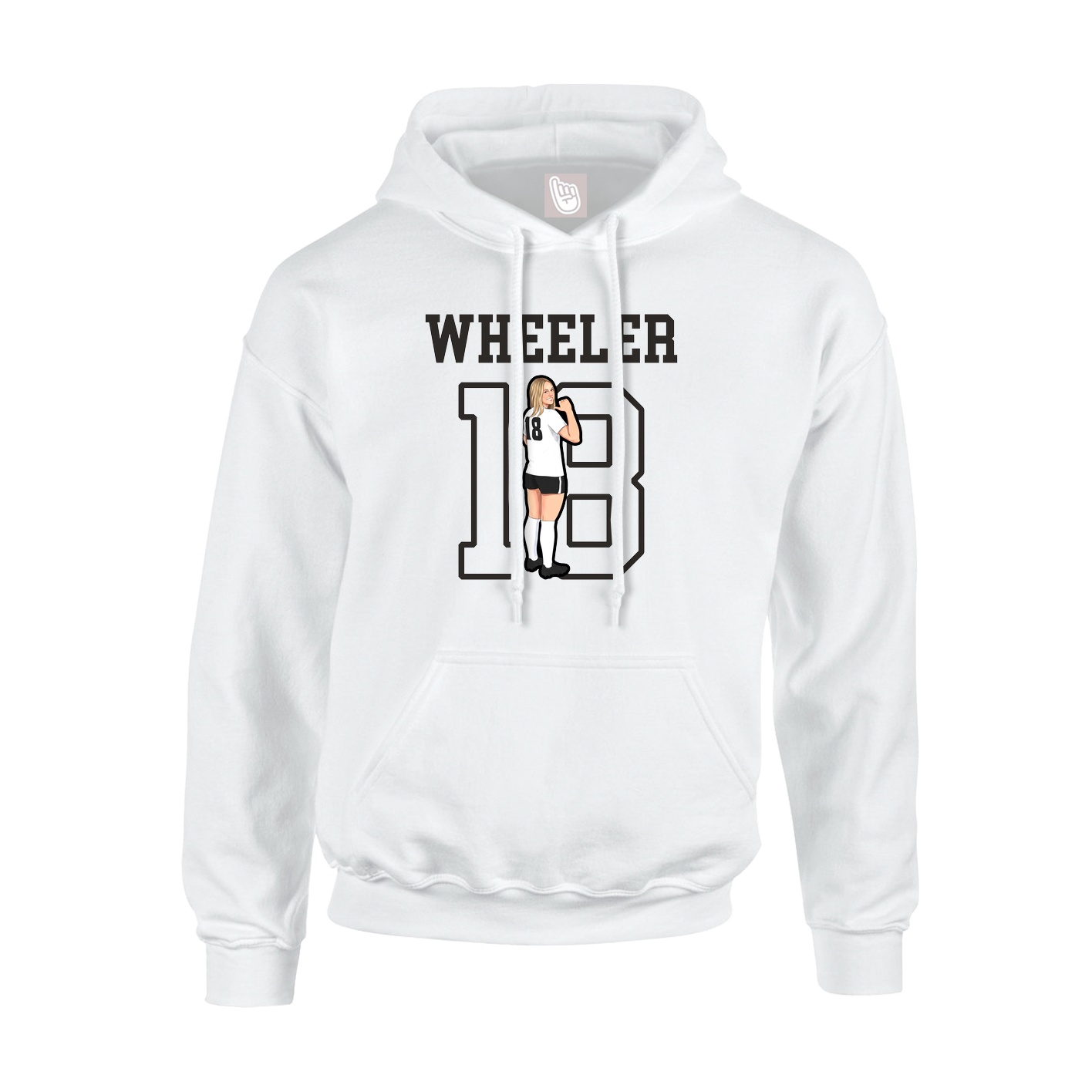 Youth Hoodie — Shirsey in White