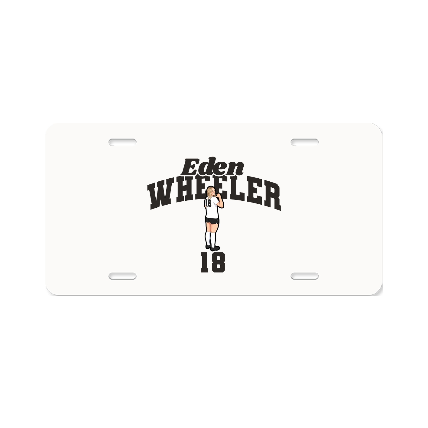 License Plate — Signature Arch in Classic
