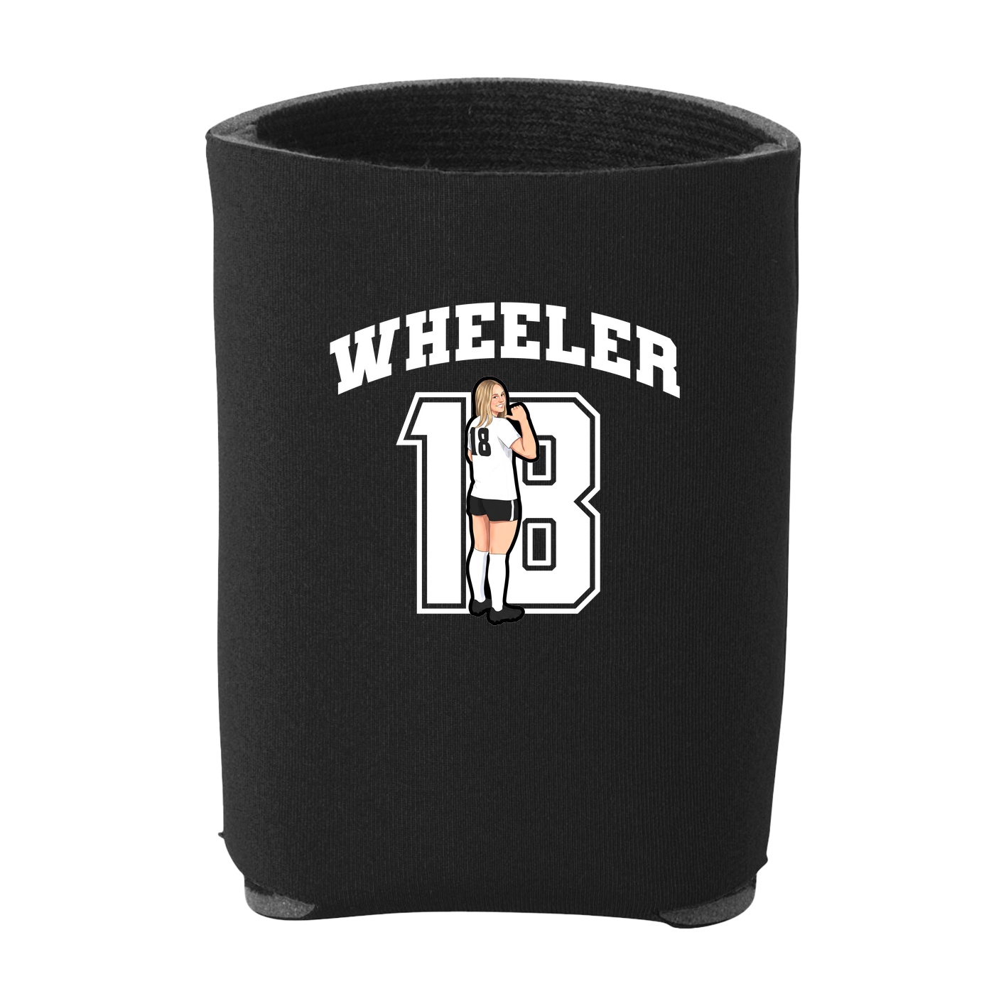 Can Holder — Number in Black