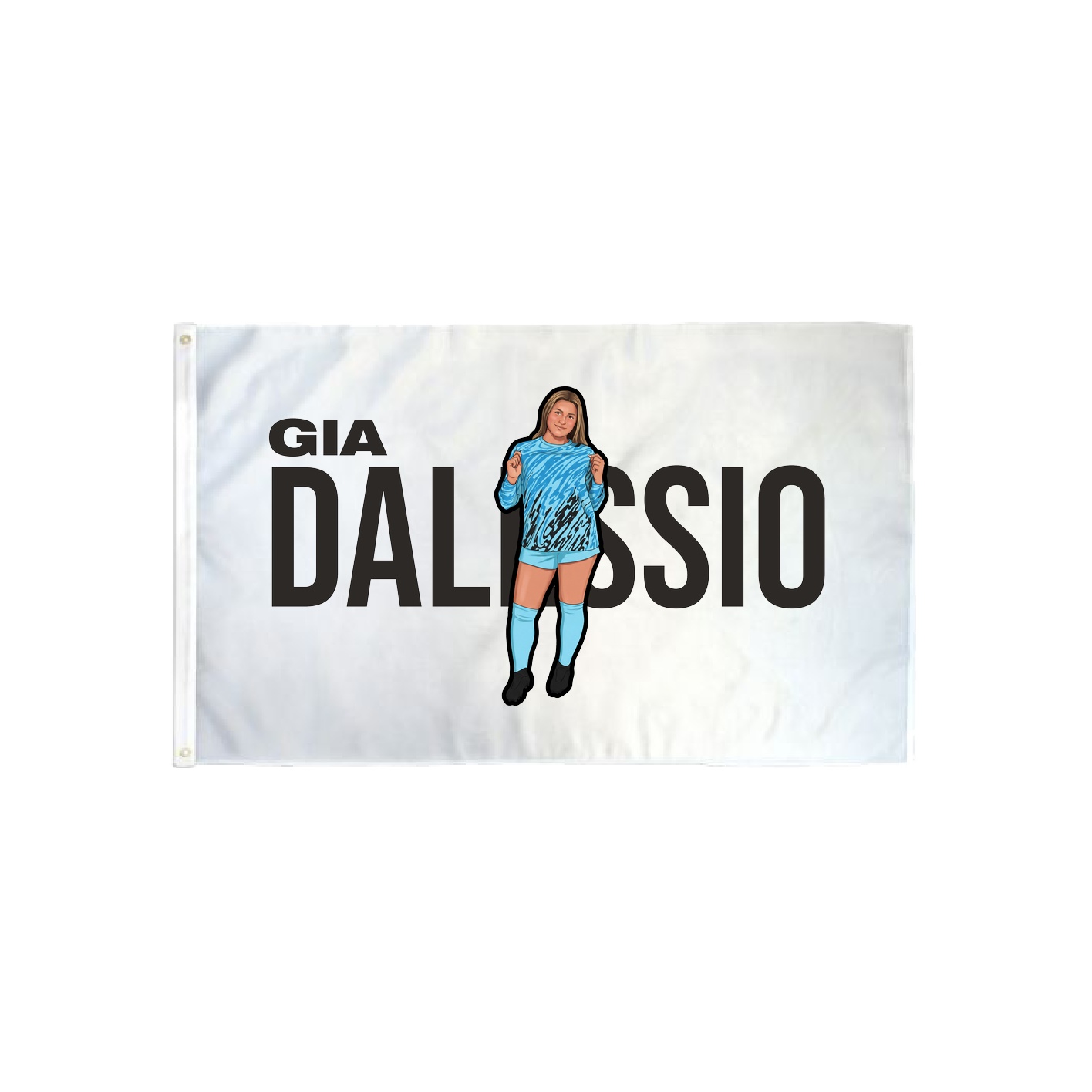 3x5 Flag — Player Name in Classic