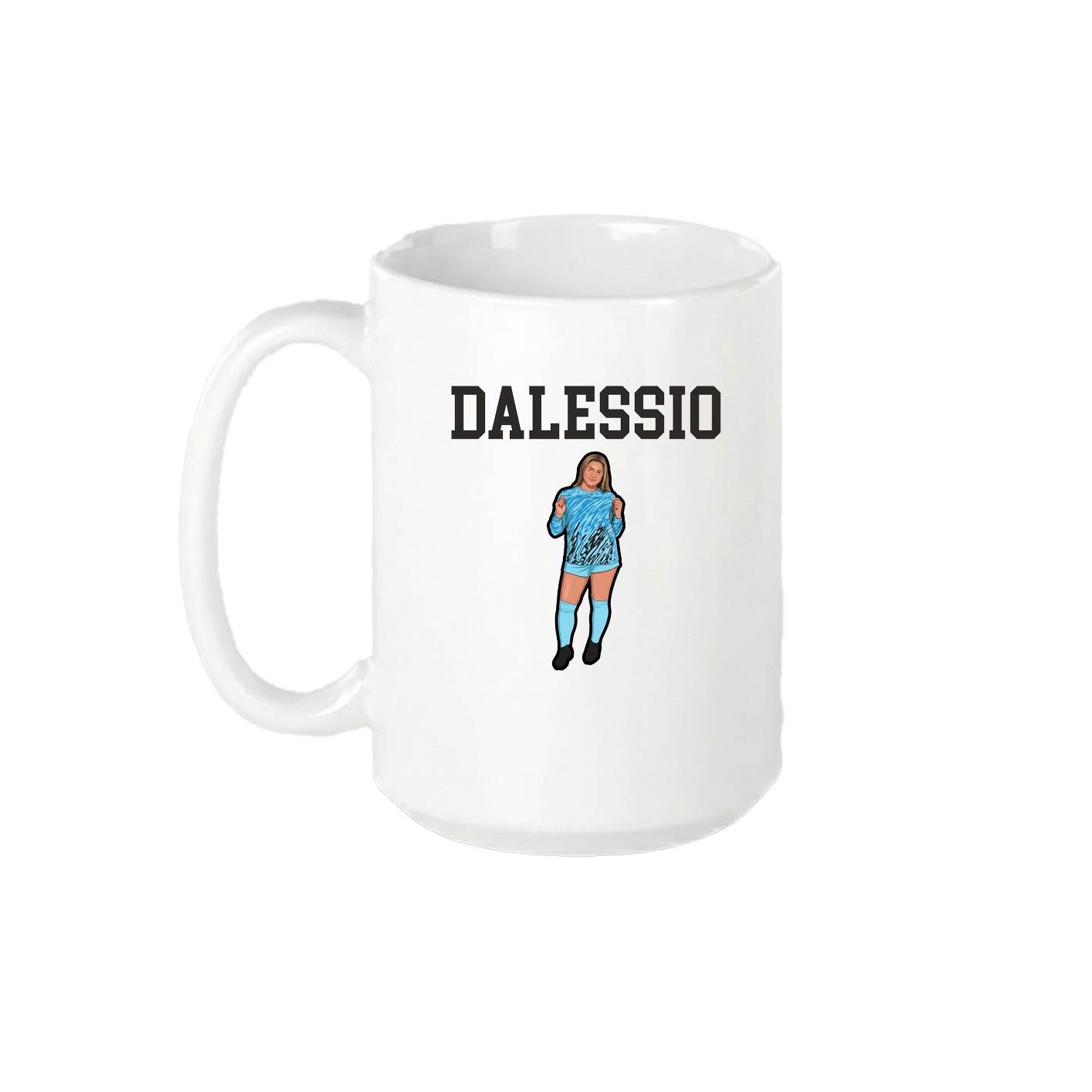 15oz Coffee Mug — Shirsey in White