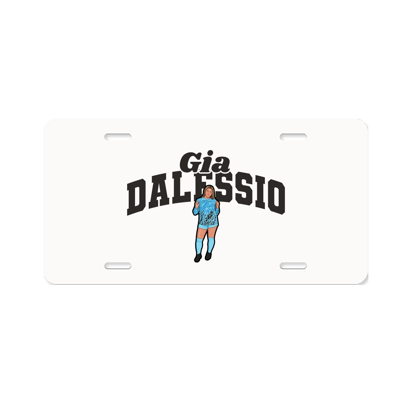 License Plate — Signature Arch in Classic