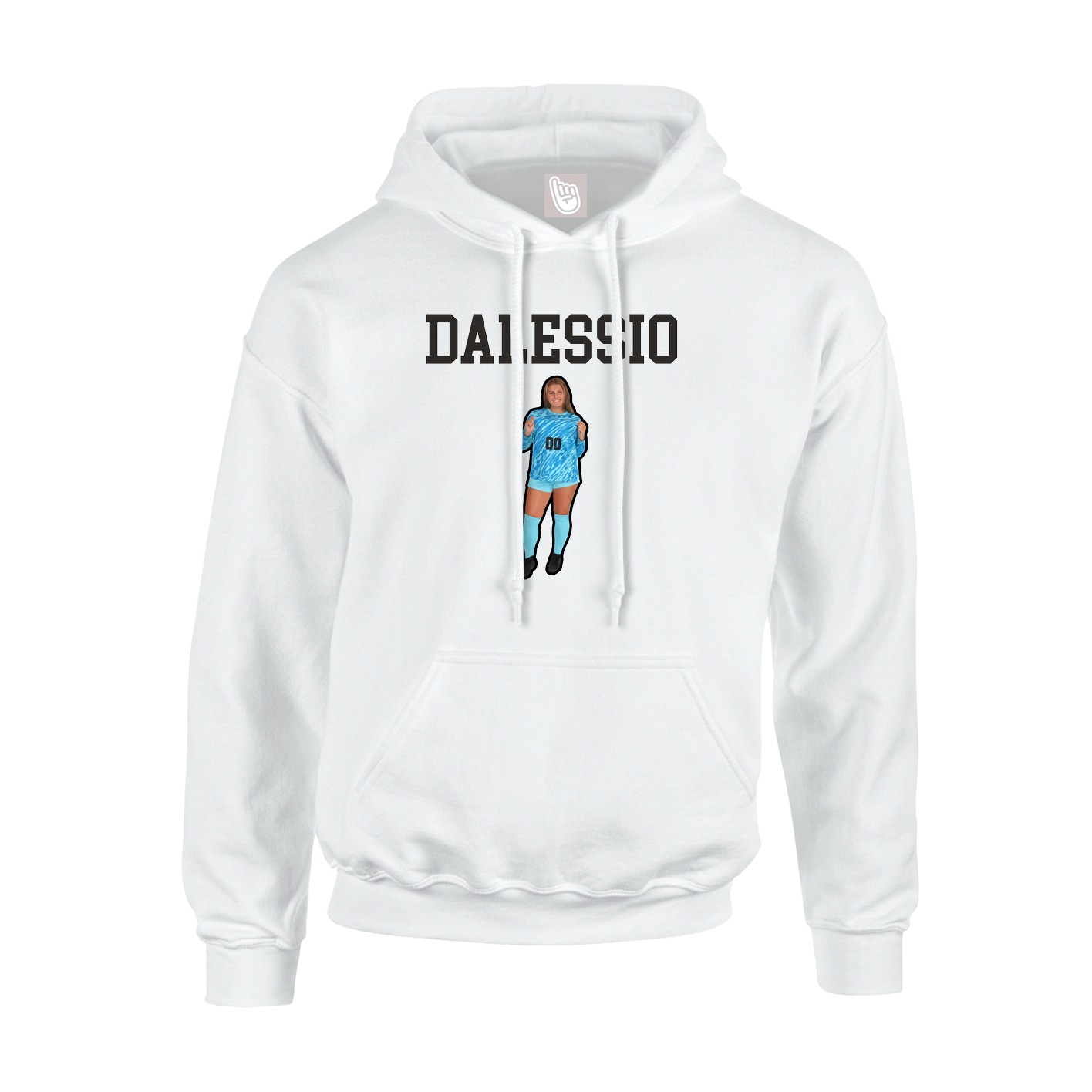 Youth Hoodie — Shirsey in White