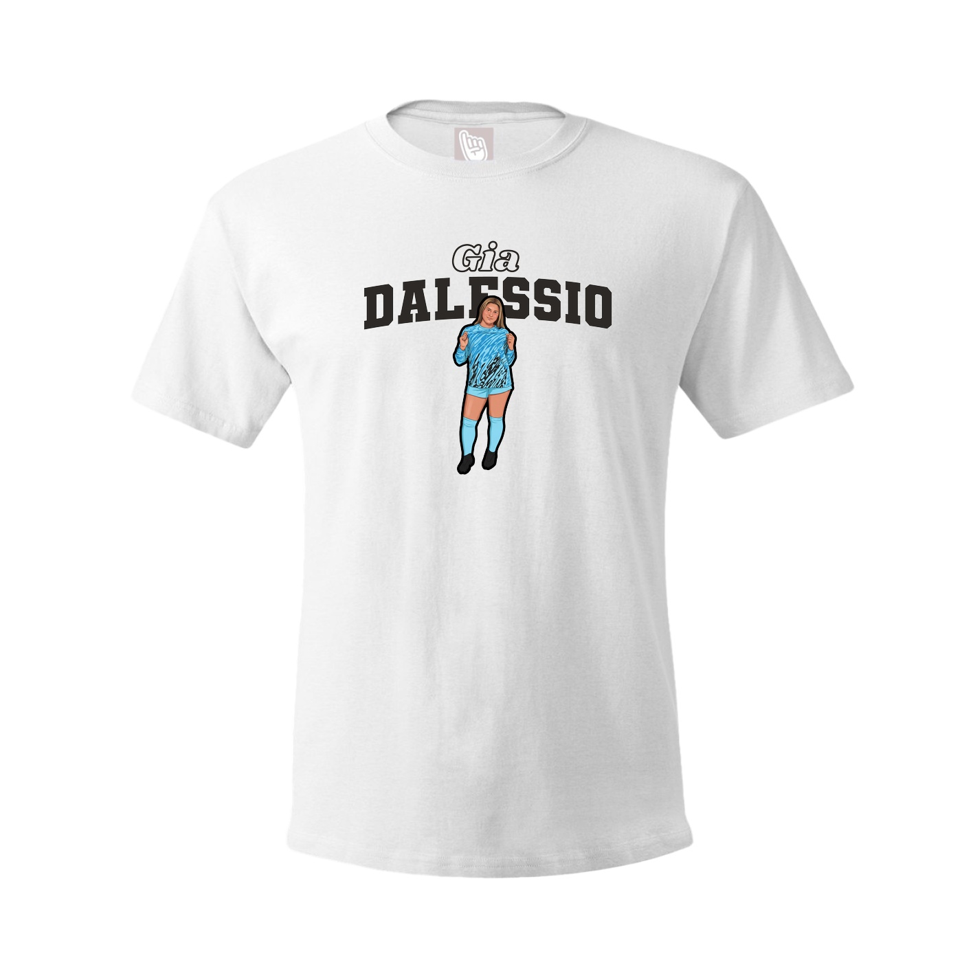 Tee — Name Arch in White