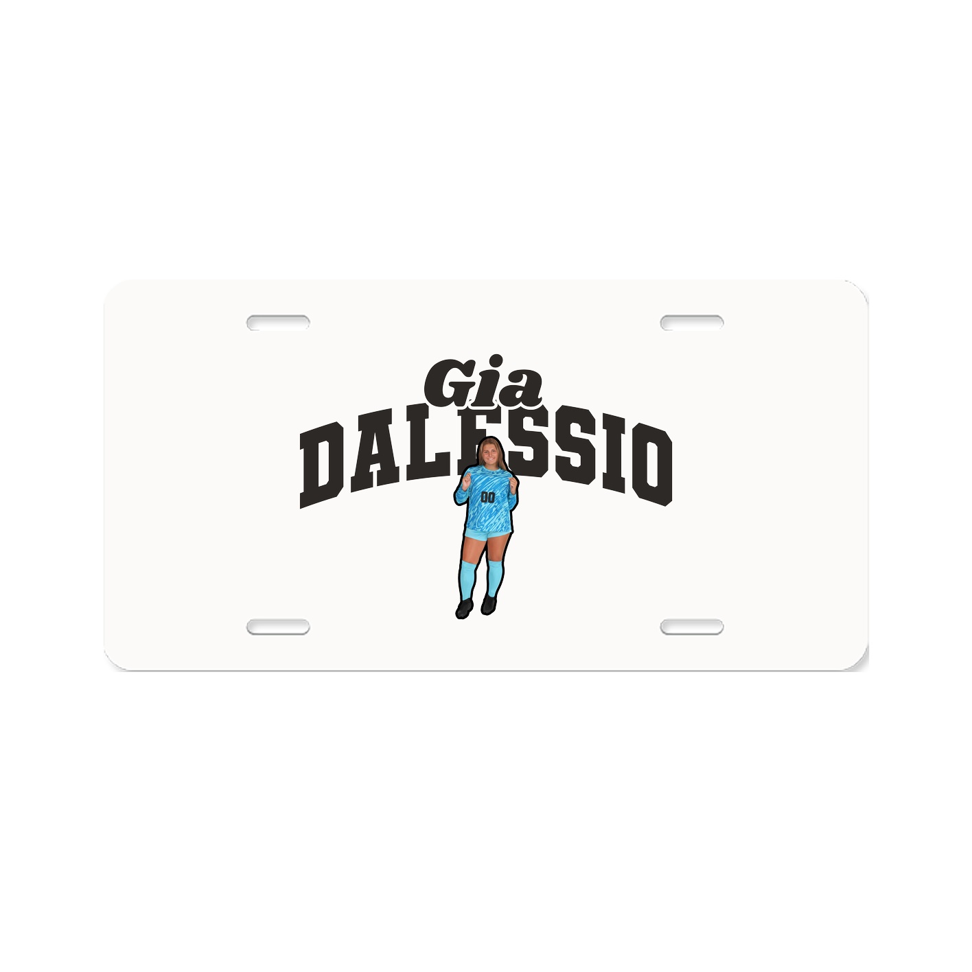 License Plate — Signature Arch in Classic