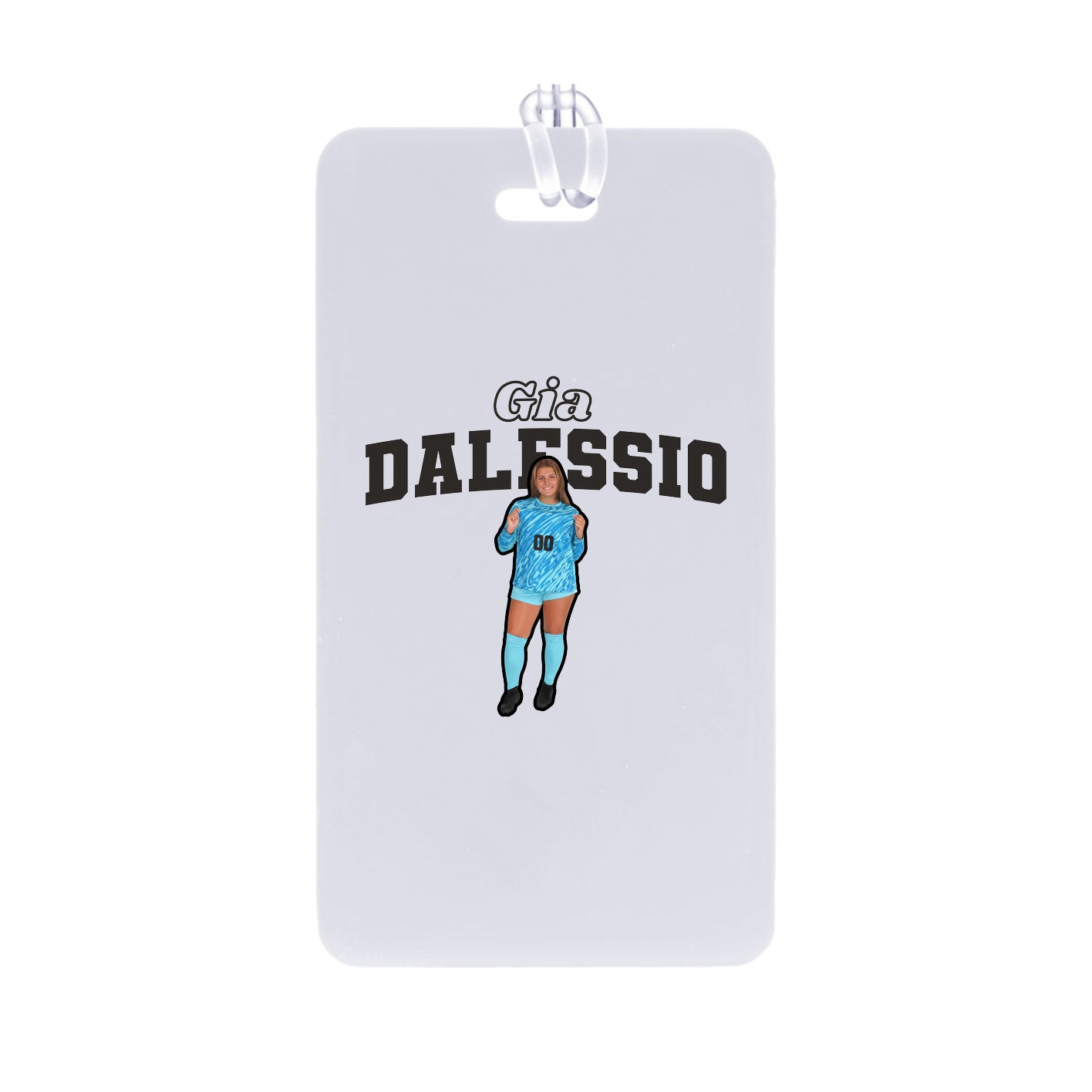 Bag Tag — Name Arch in Classic