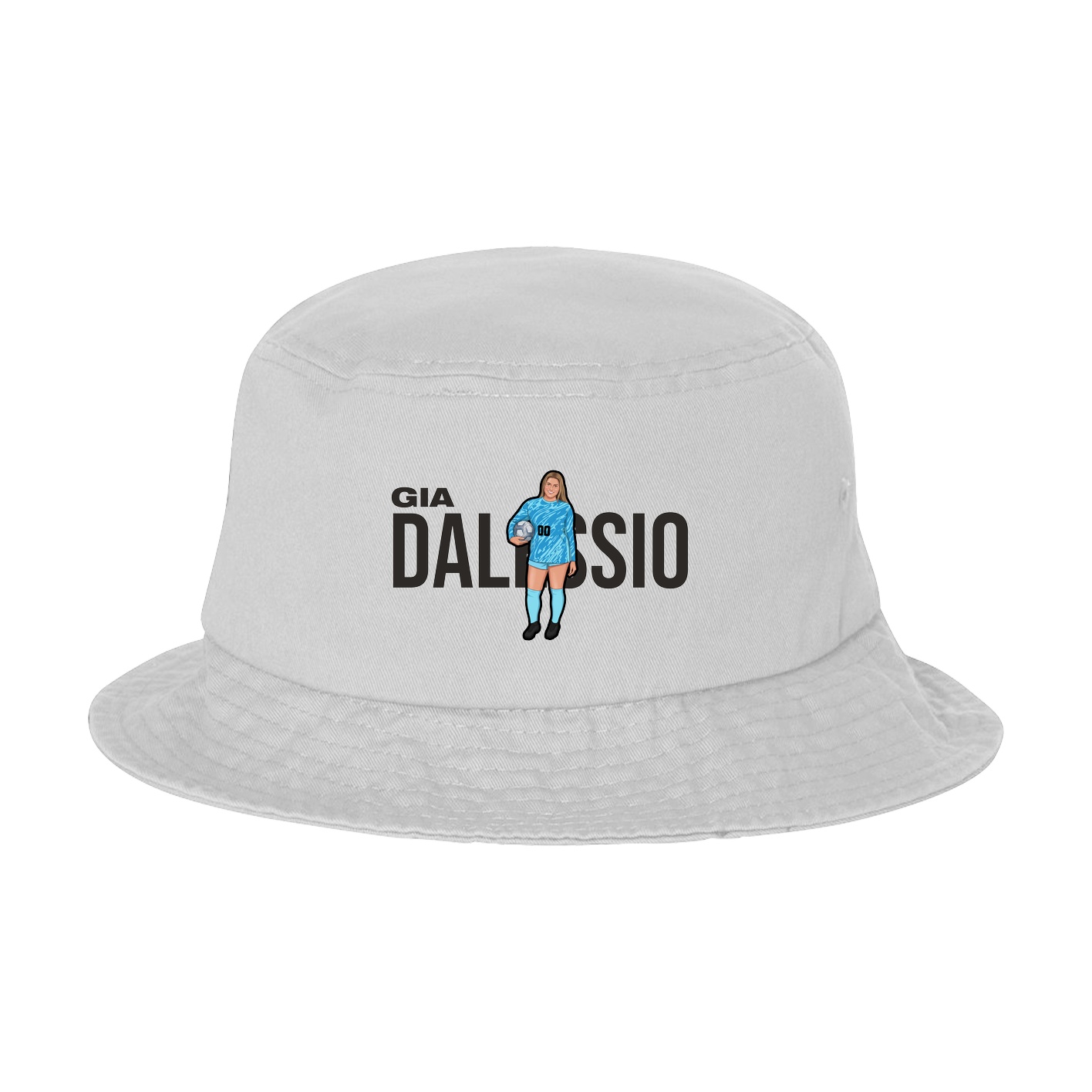 Bucket Cap — Player Name in White