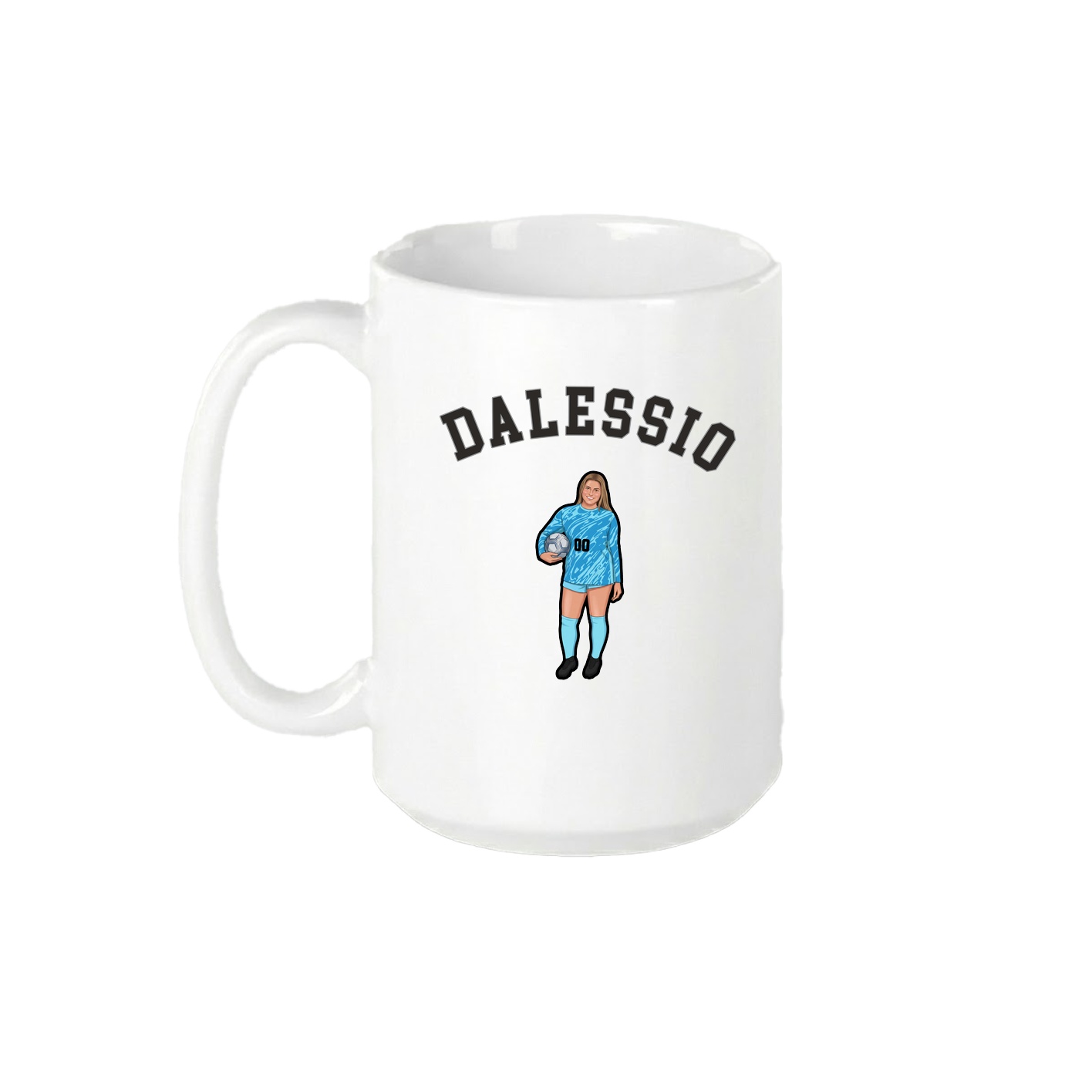 15oz Coffee Mug — Shirsey Arch in White