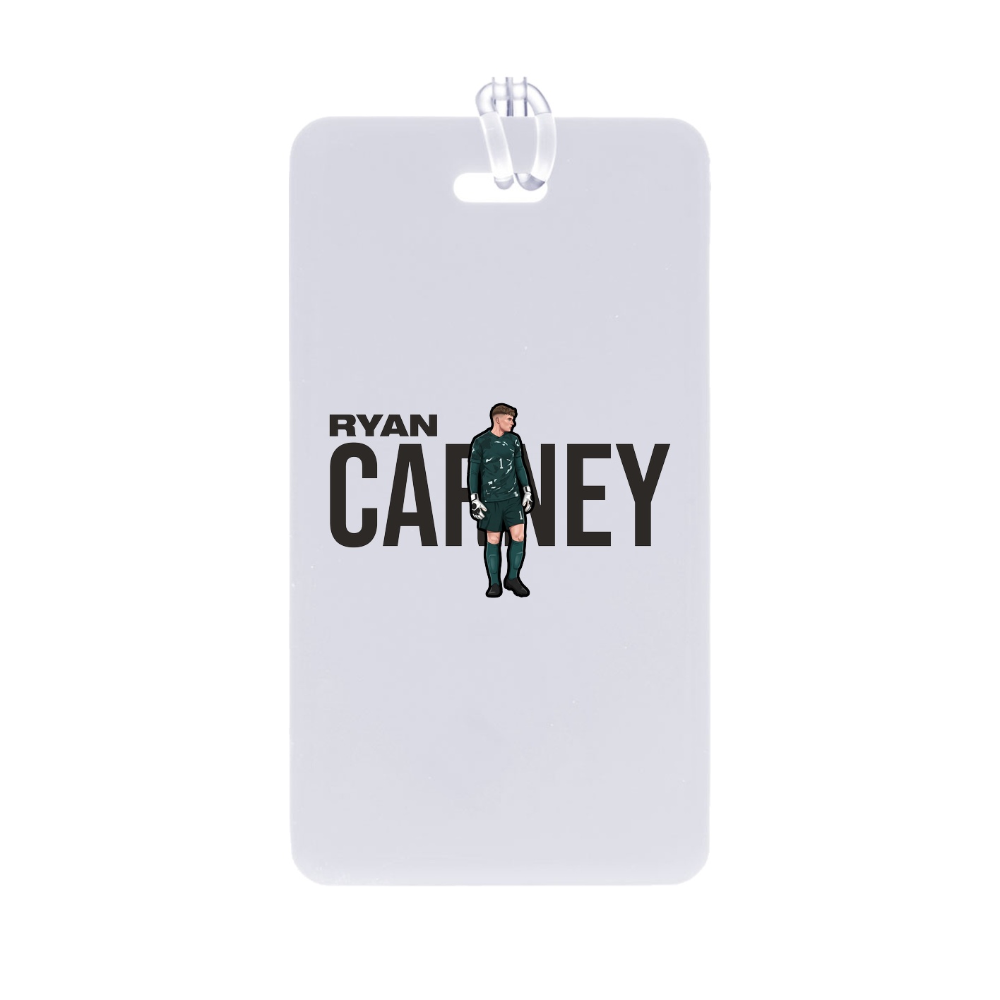 Bag Tag — Player Name in Classic
