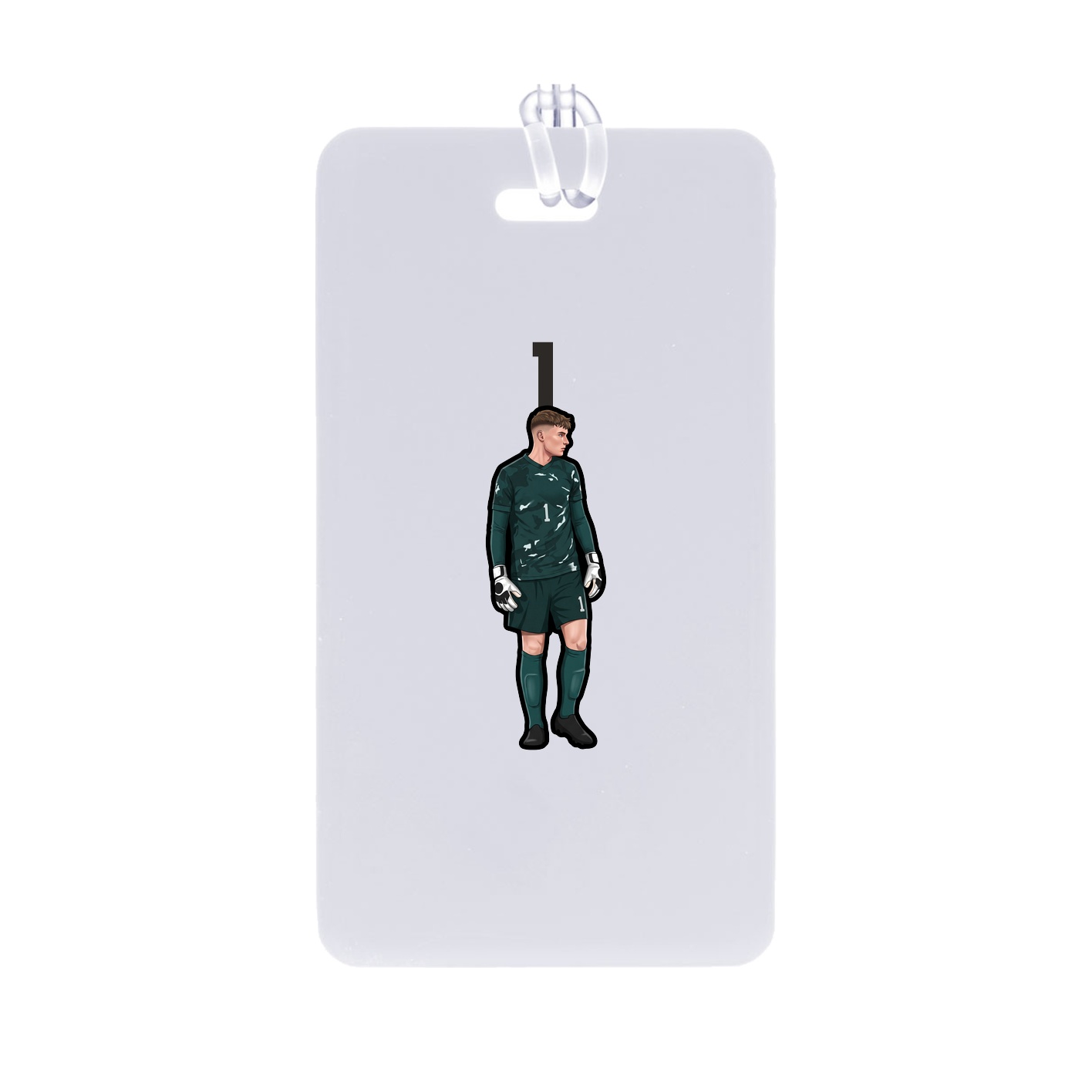 Bag Tag — Number Top in Classic