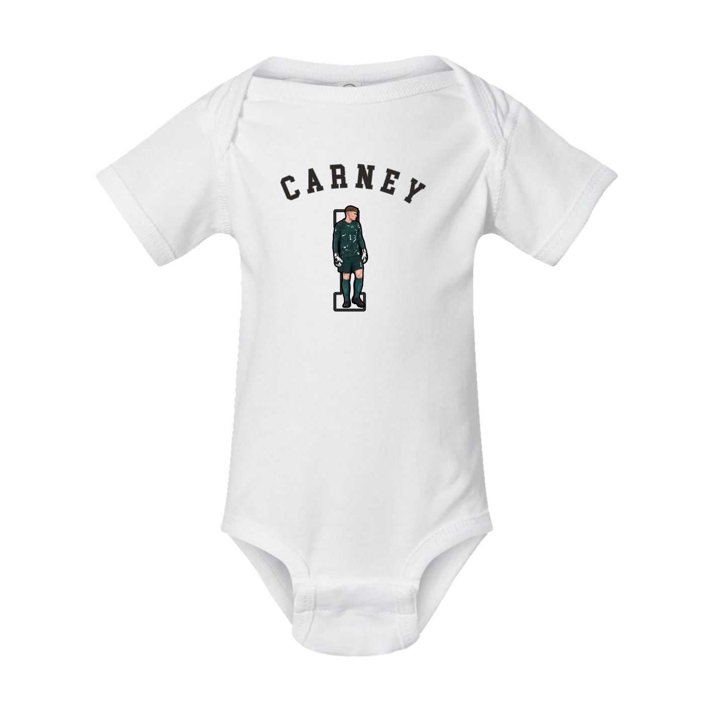 Baby Onesie — Shirsey Arch in White