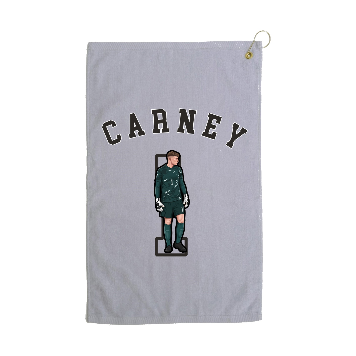 Golf Towel — Shirsey Arch in Grey