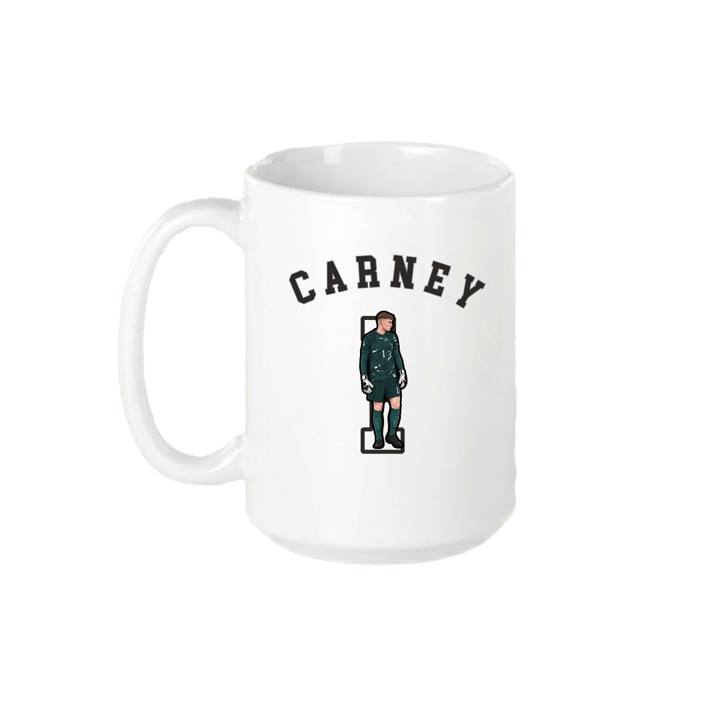 15oz Coffee Mug — Shirsey Arch in White