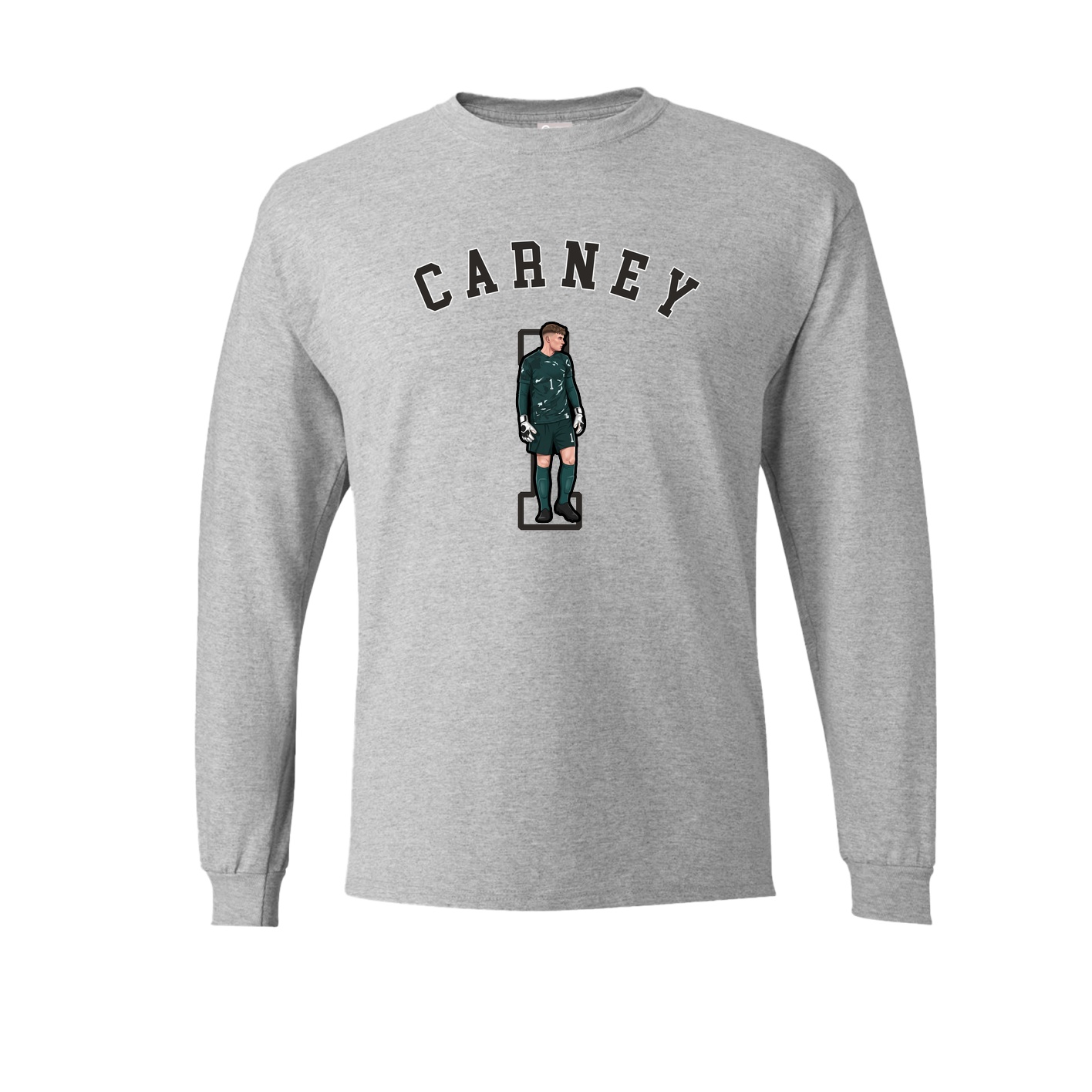 Long Sleeve Tee — Shirsey Arch in Grey