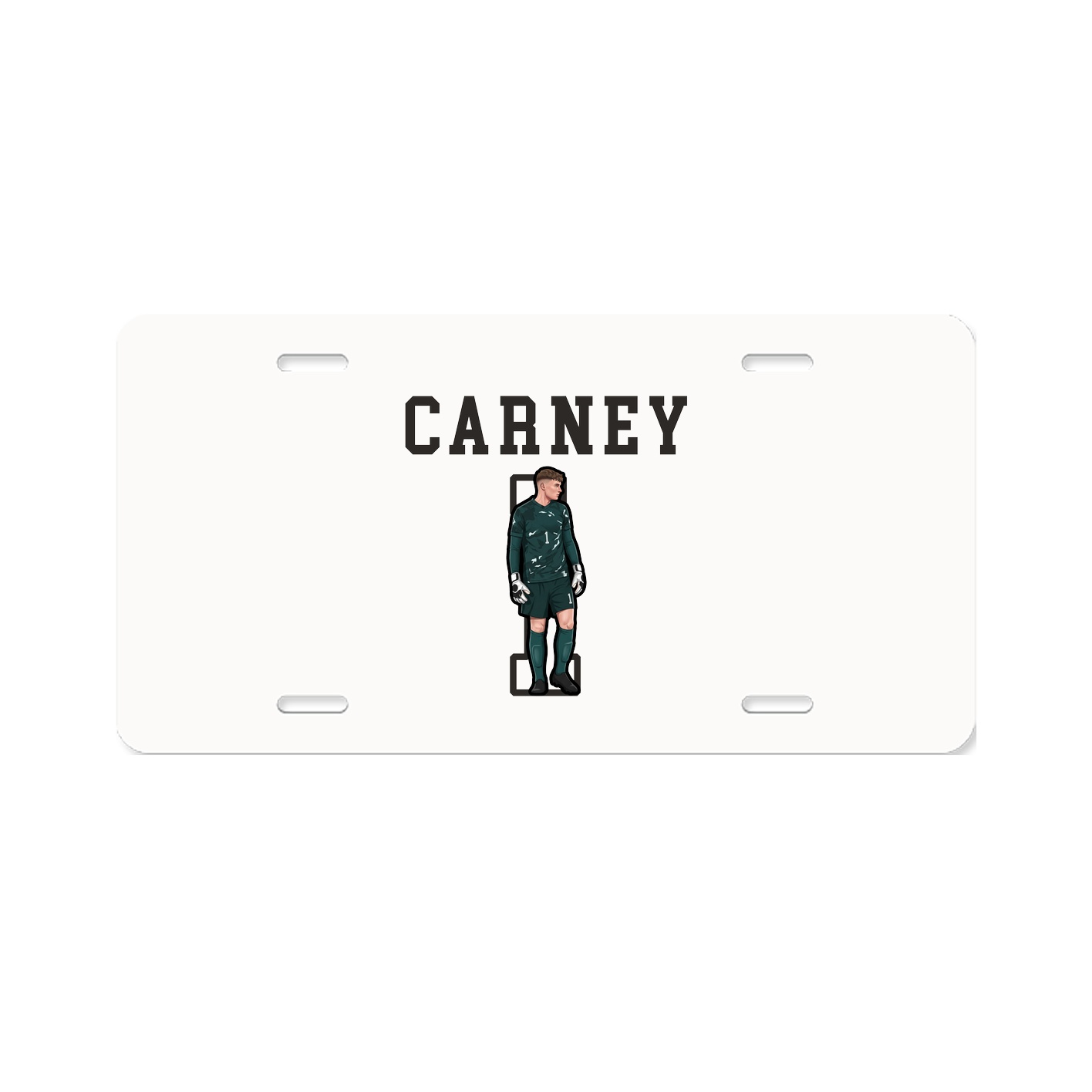 License Plate — Shirsey in Classic