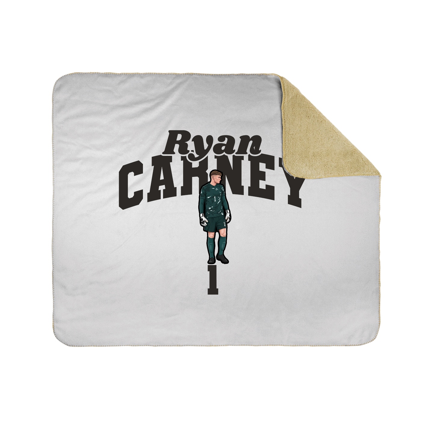 Throw Blanket — Signature Arch in White