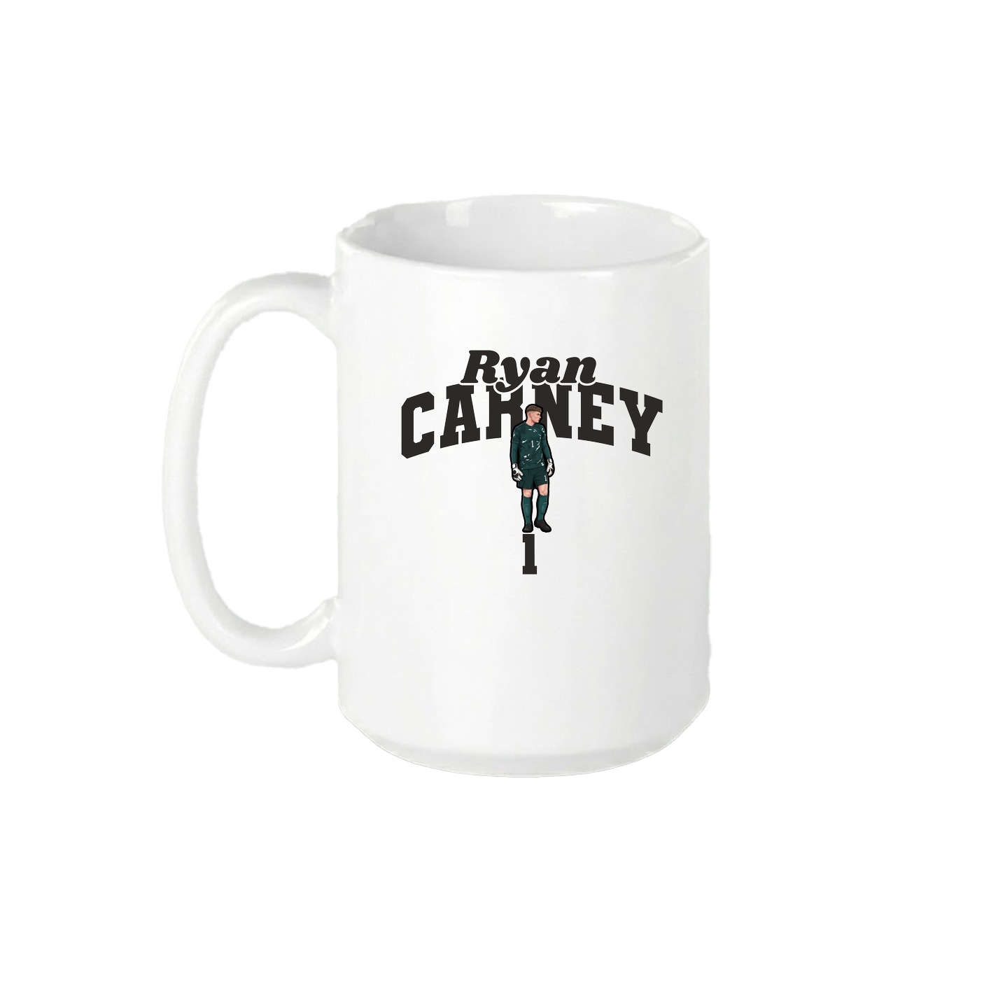 15oz Coffee Mug — Signature Arch in White