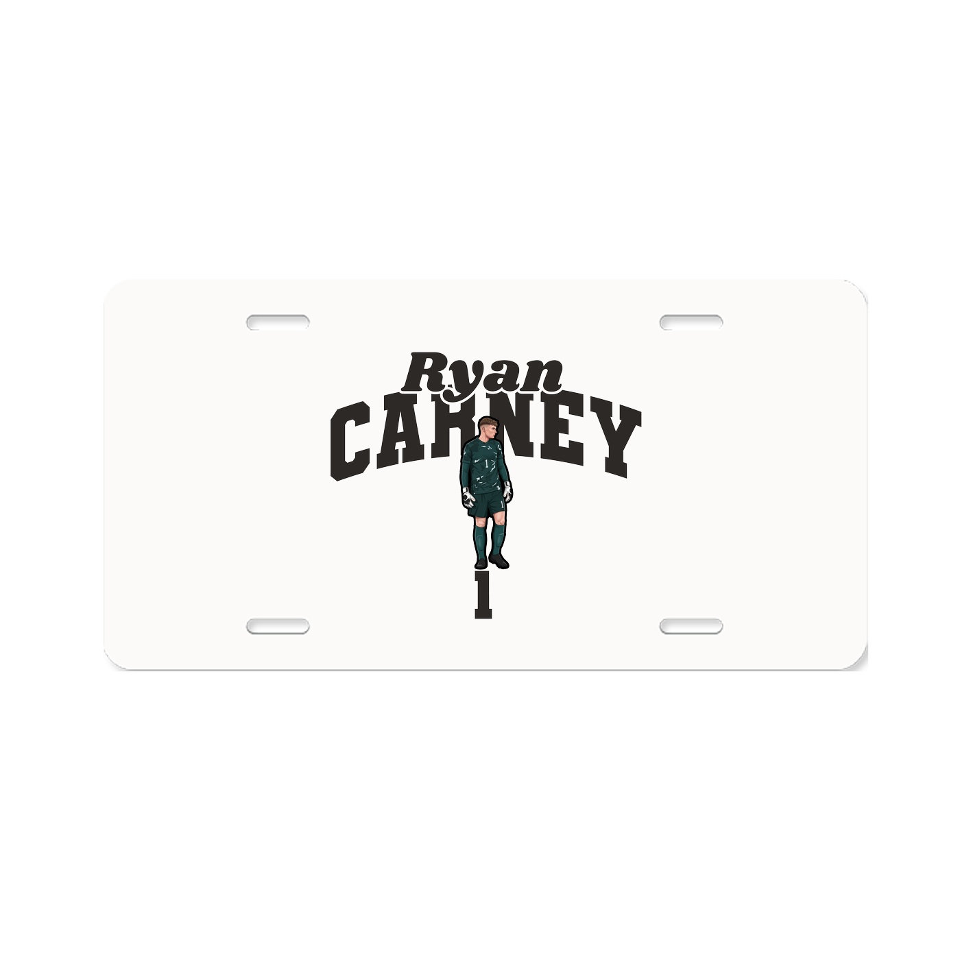 License Plate — Signature Arch in Classic