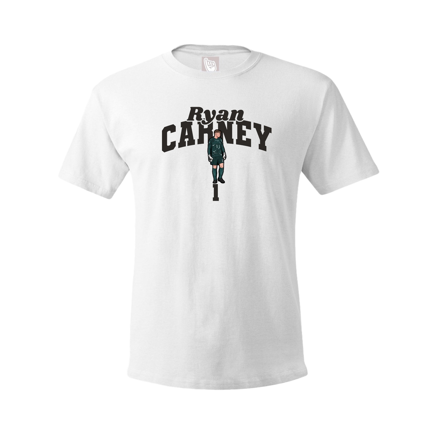Youth Tee — Signature Arch in White