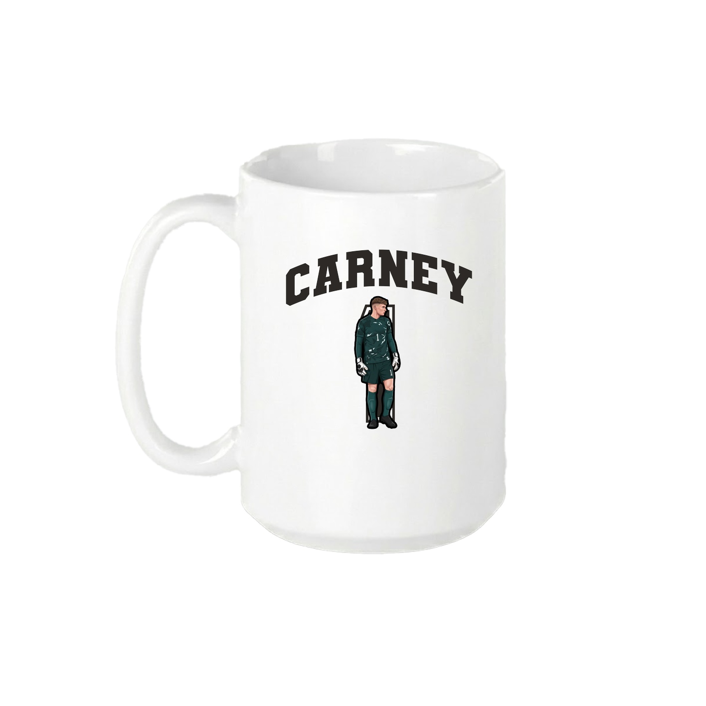 15oz Coffee Mug — Number in White